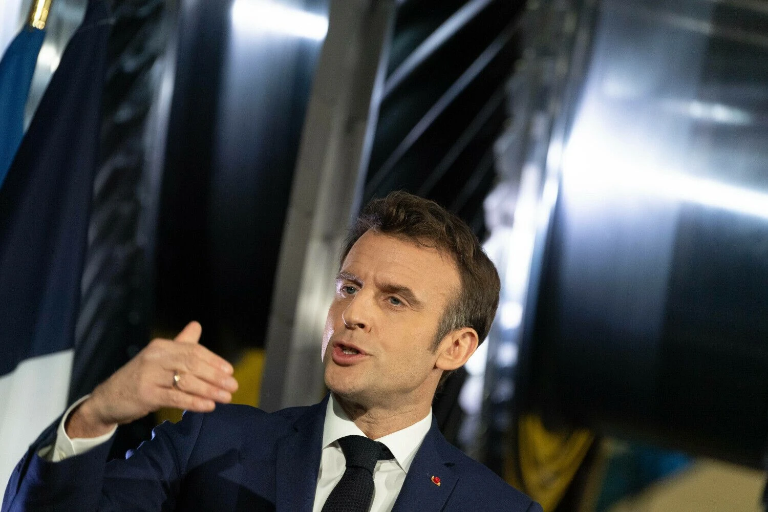 Emmanuelis Macronas, Prancūzijos prezidentas. Jacqueso Witto („SIPA“/„Scanpix“) nuotr.
