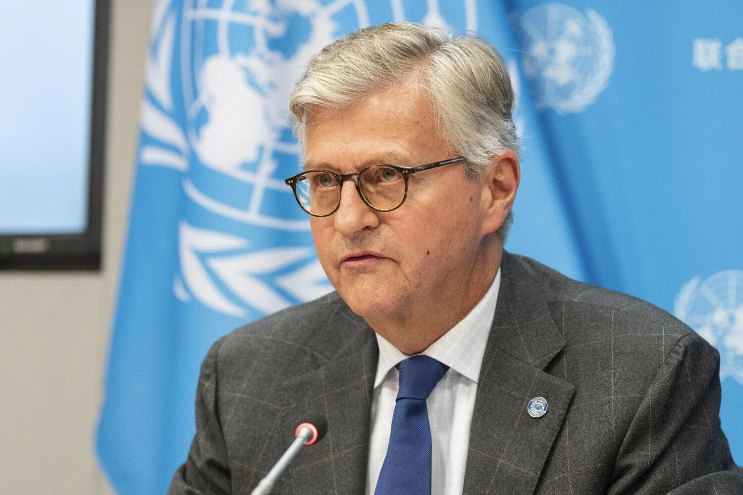 JT taikos palaikymo pajėgų vadovas Jeanas-Pierre'as Lacroix. Lev Radin („Scanpix“) nuotr.