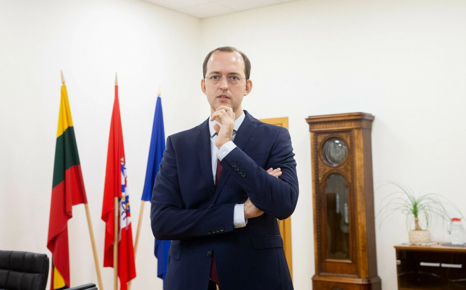 Marius Skuodis, susisiekimo ministras. Juditos Grigelytės (VŽ) nuotr.
