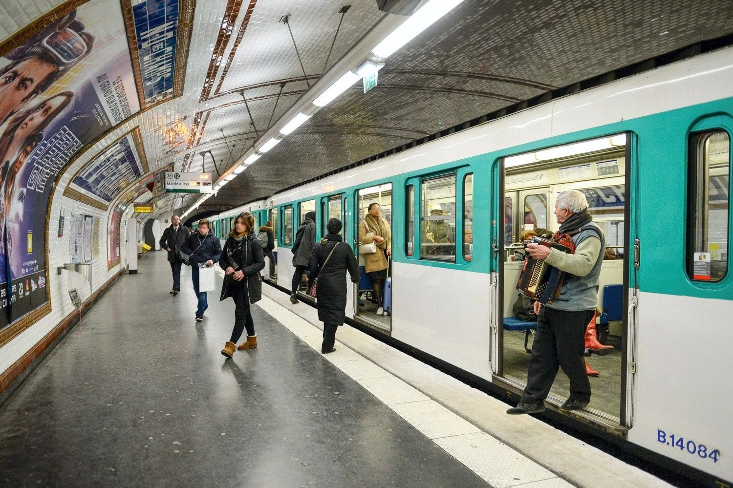 Metro. Isa Harsin (SIPA/Scanpix) nuotr. 