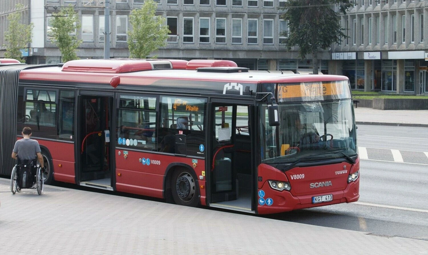 Vilniaus autobusas. Juditos Grigelytės (VŽ) nuotr.