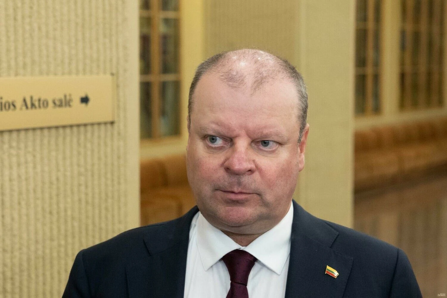 Saulius Skvernelis, Seimo narys. Juditos Grigelytės (VŽ) nuotr.