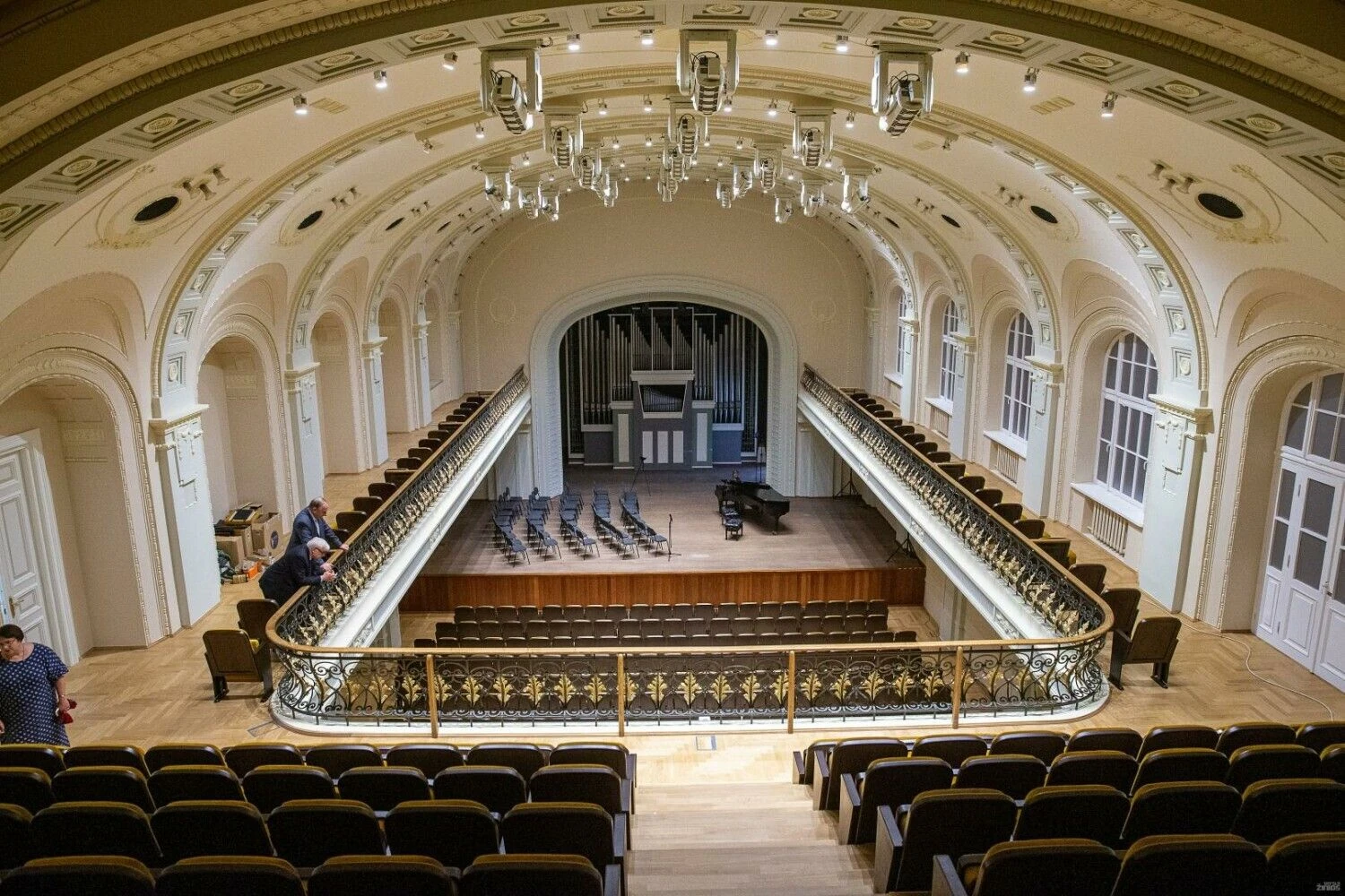 Nacionalinės filharmonijos Didžioji salė. Vladimiro Ivanovo (VŽ) nuotr.