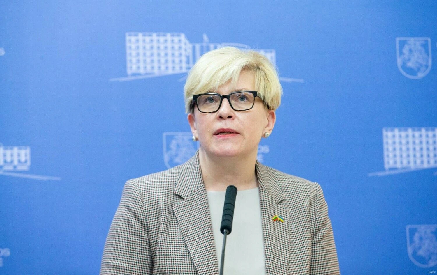 Ingrida Šimonytė, ministrė pirmininkė. Juditos Grigelytės (VŽ) nuotr.