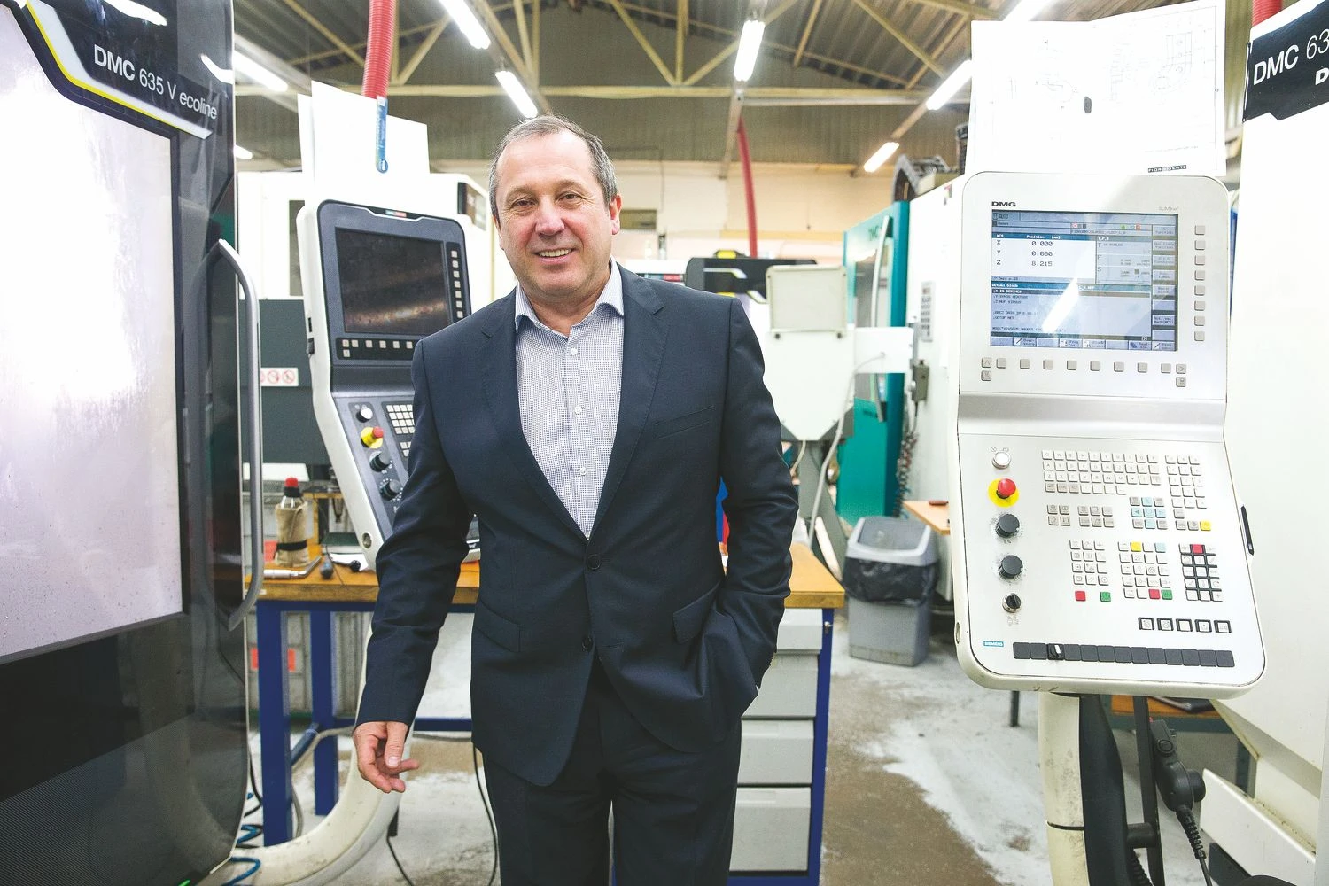 Gintaras Rimša, „Baltec CNC Technologies“ valdybos pirmininkas: „Inžinerinei pramonei labiau reikia taikomojo profilio specialistų, o ne universitete 6 metus prasimokiusio jaunuolio, kuris atėjęs į įmonę klausia – kur mano kabinetas ir pavaldiniai?“ Juditos Grigelytės (VŽ) nuotr.