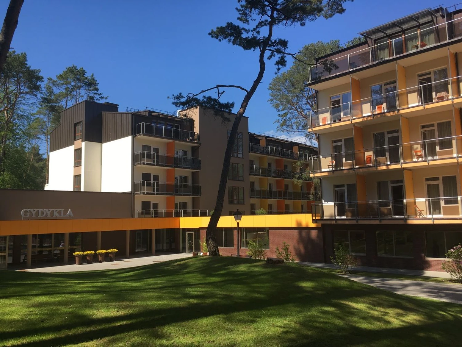 Naujajame „Eglės“ sanatorijos gyvenamajame korpuse įrengta 140kambarių.
Birštono savivaldybės nuotr.