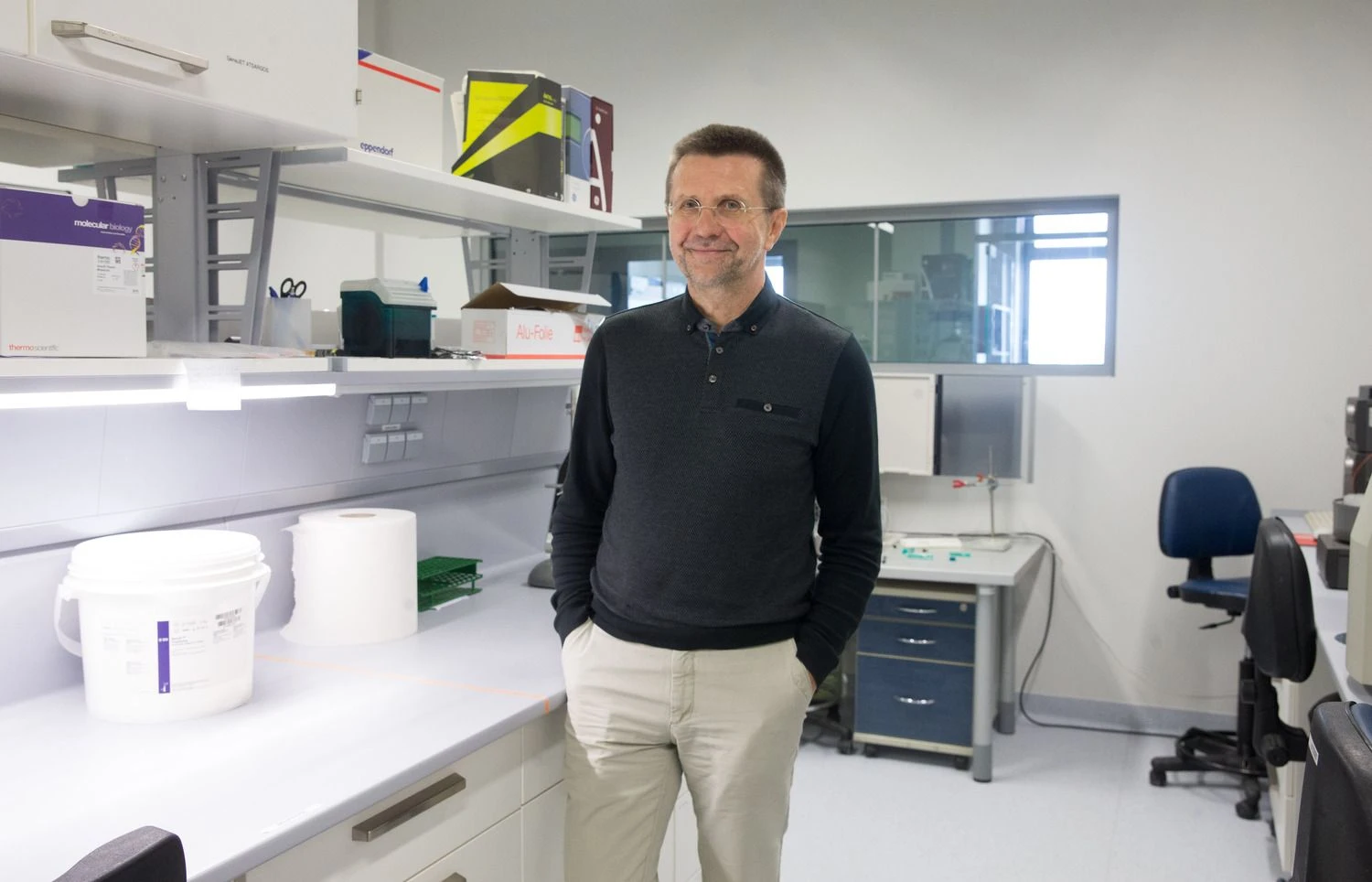 Virginijus Šikšnys, biotechnologijų UAB „CasZyme“ valdybos pirmininkas. Juditos Grigelytės (VŽ) nuotr.