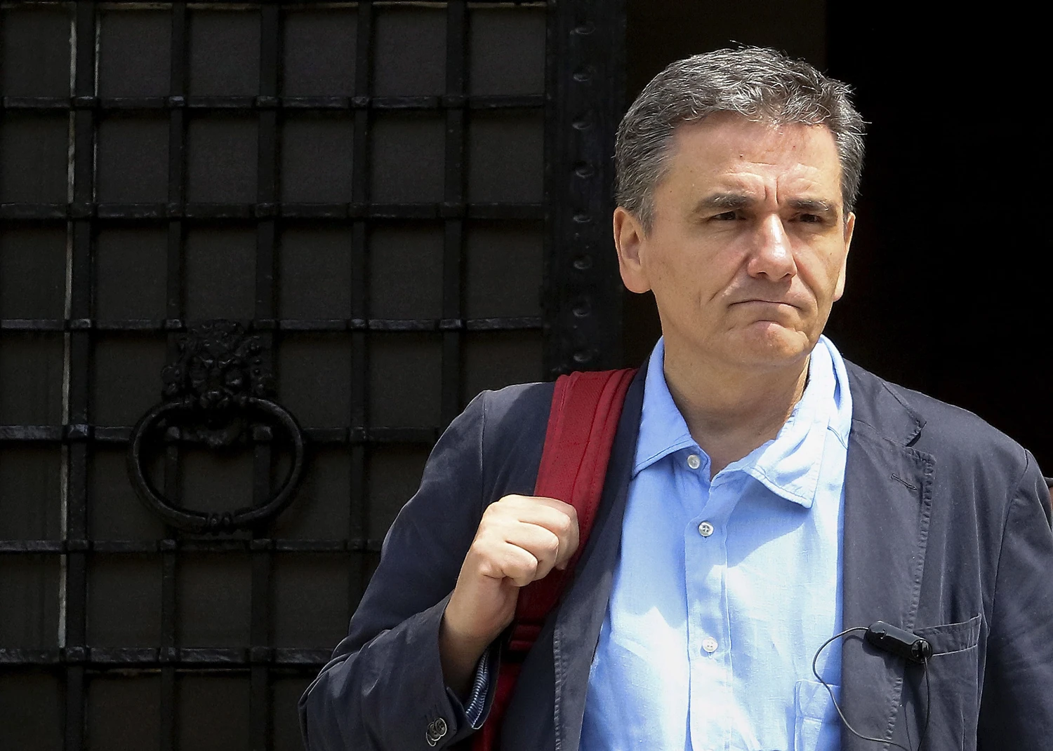 Euklidas Tsakalotos, Graikijos finansų ministras. Yiannis Kourtoglou („Reuters“ / „Scanpix“) nuotr.