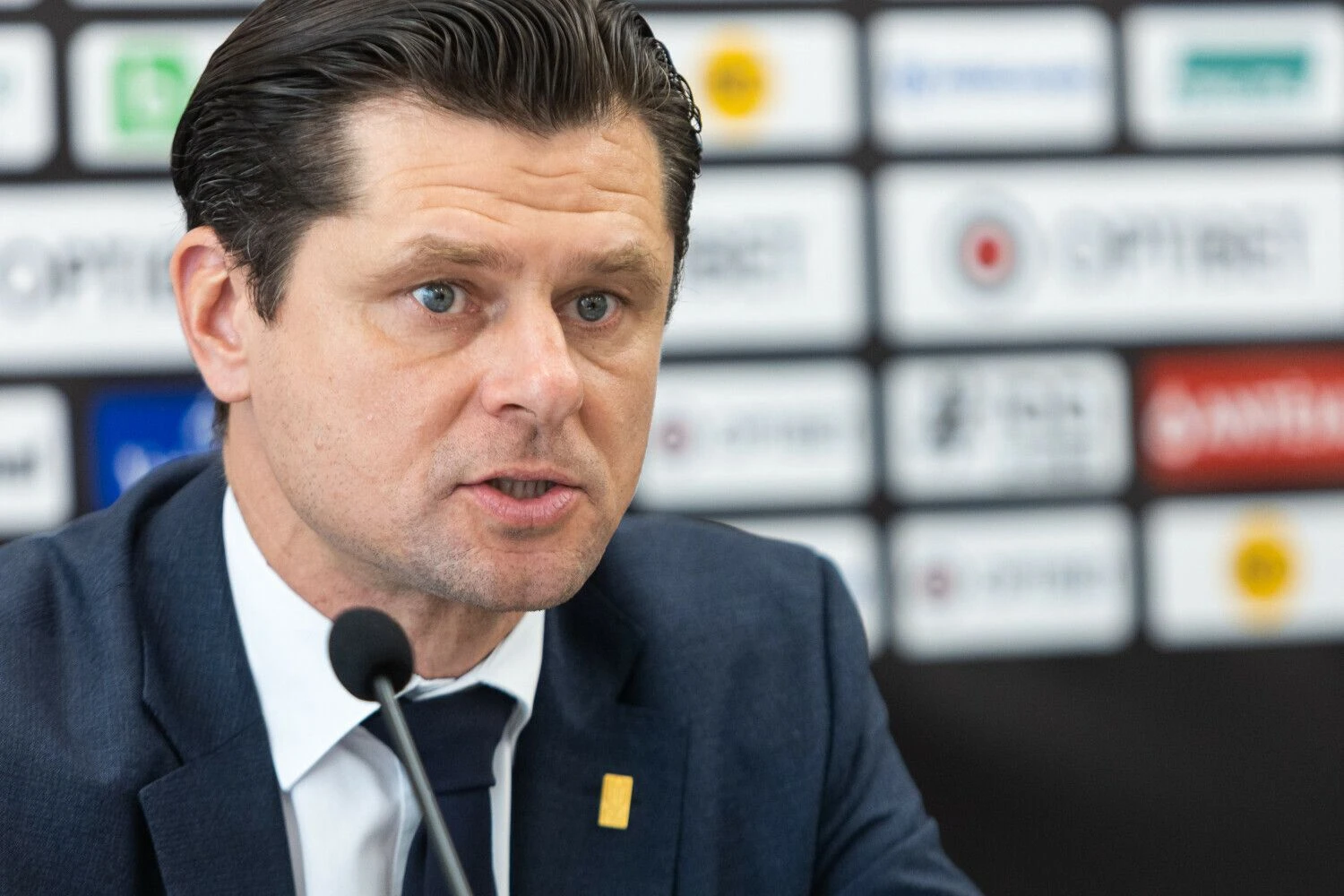 Tomas Danilevičius, LFF prezidentas. Žygimanto Gedvilos (BNS) nuotr.