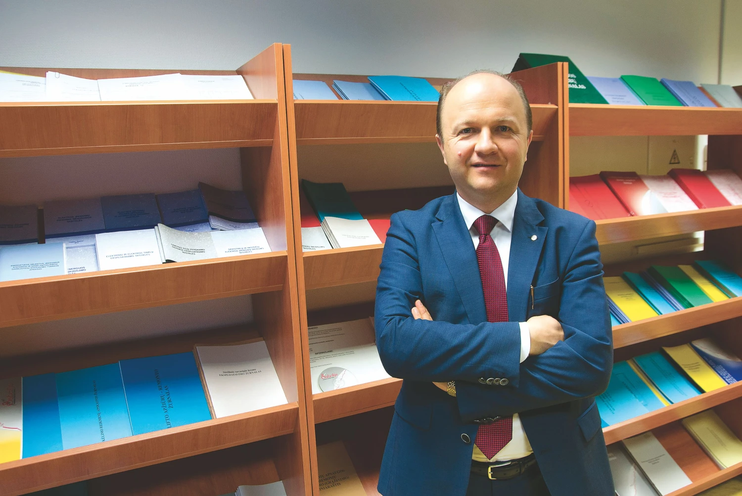 Tadas Šatkauskas, UAB „Sabelija“ vadovas: „Biudžetus darbų saugai pamažu didina ir juos per sunkmetį iki minimumo apkarpiusios bendrovės.“ Algimanto Kalvaičio nuotr. 