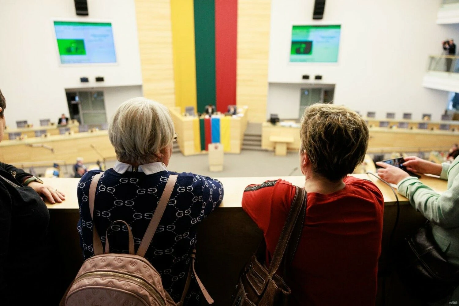 Mokytojai Seime. Vladimiro Ivanovo (VŽ) nuotr.