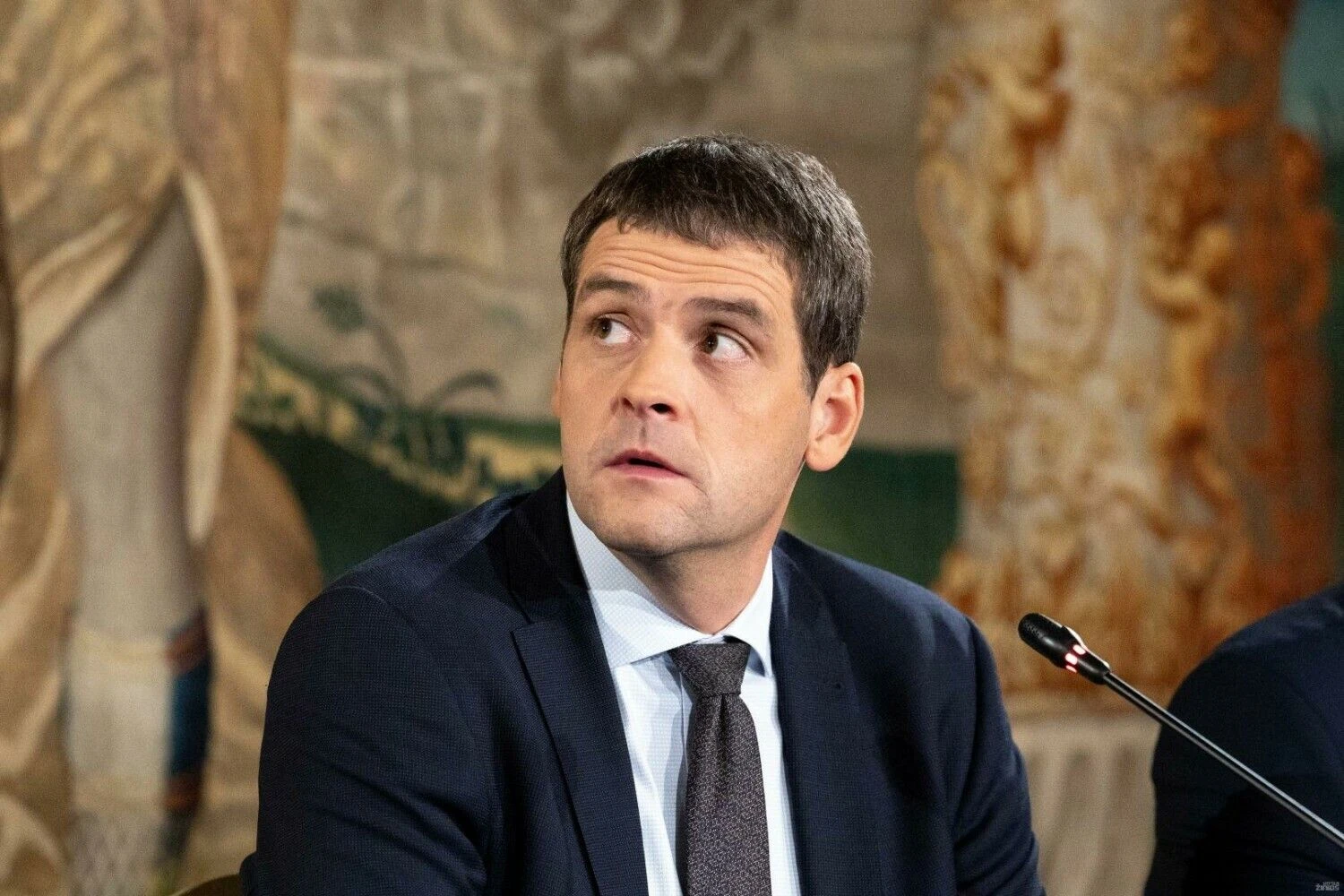 „Nemuno aušros“ lyderis R. Žemaitaitis. Juditos Grigelytės (VŽ) nuotr.