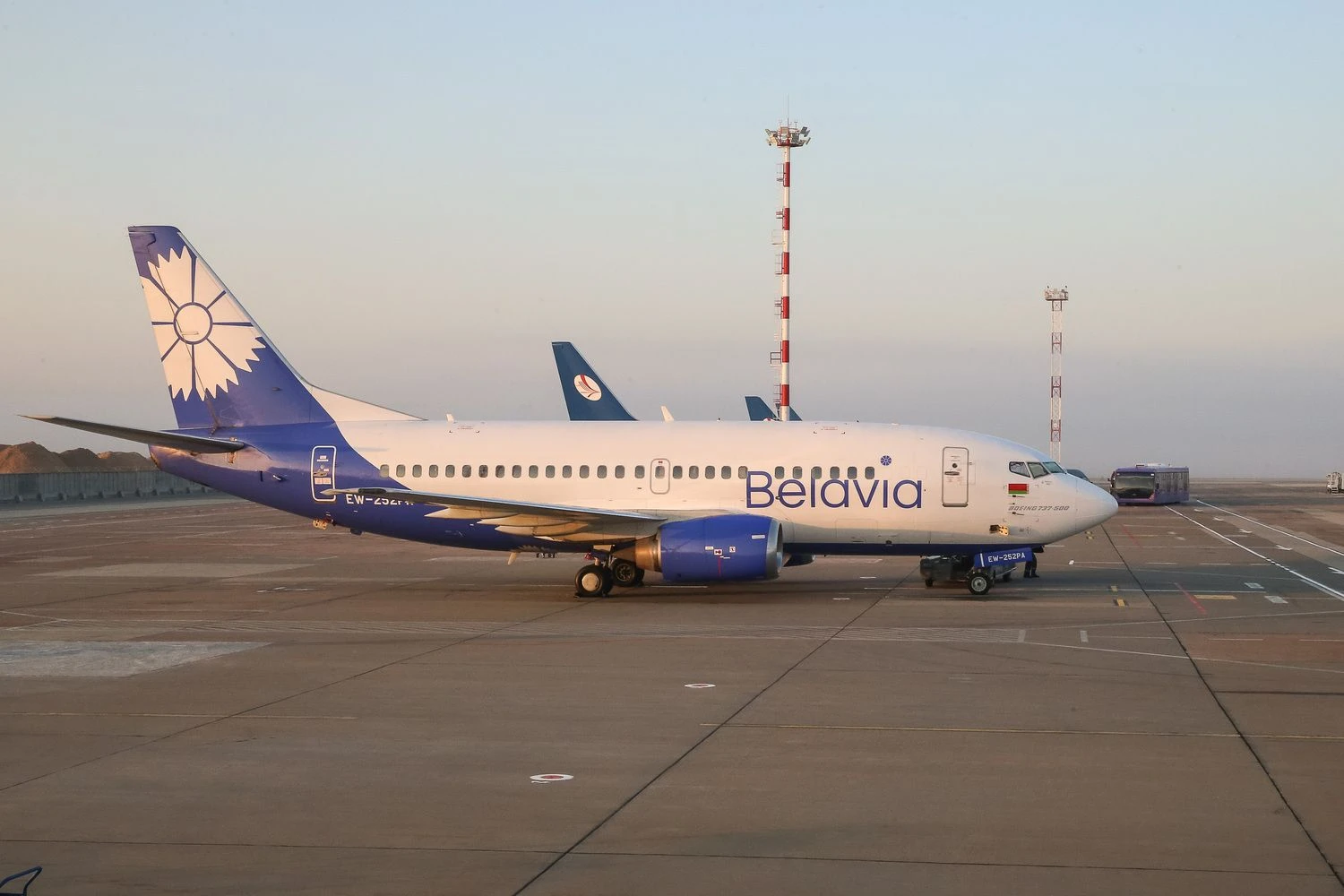 Nacionalinis Minsko oro uostas. Vladimiro Ivanovo (VŽ) nuotr.