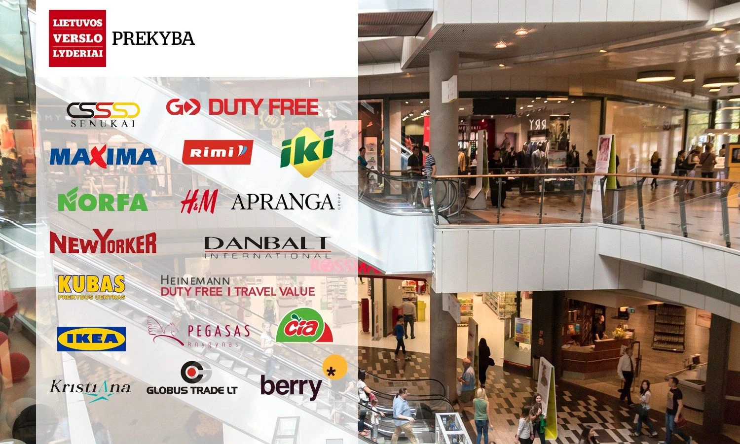 Renkame geriausią prekybos sektoriaus įmonę.
VŽ Koliažas