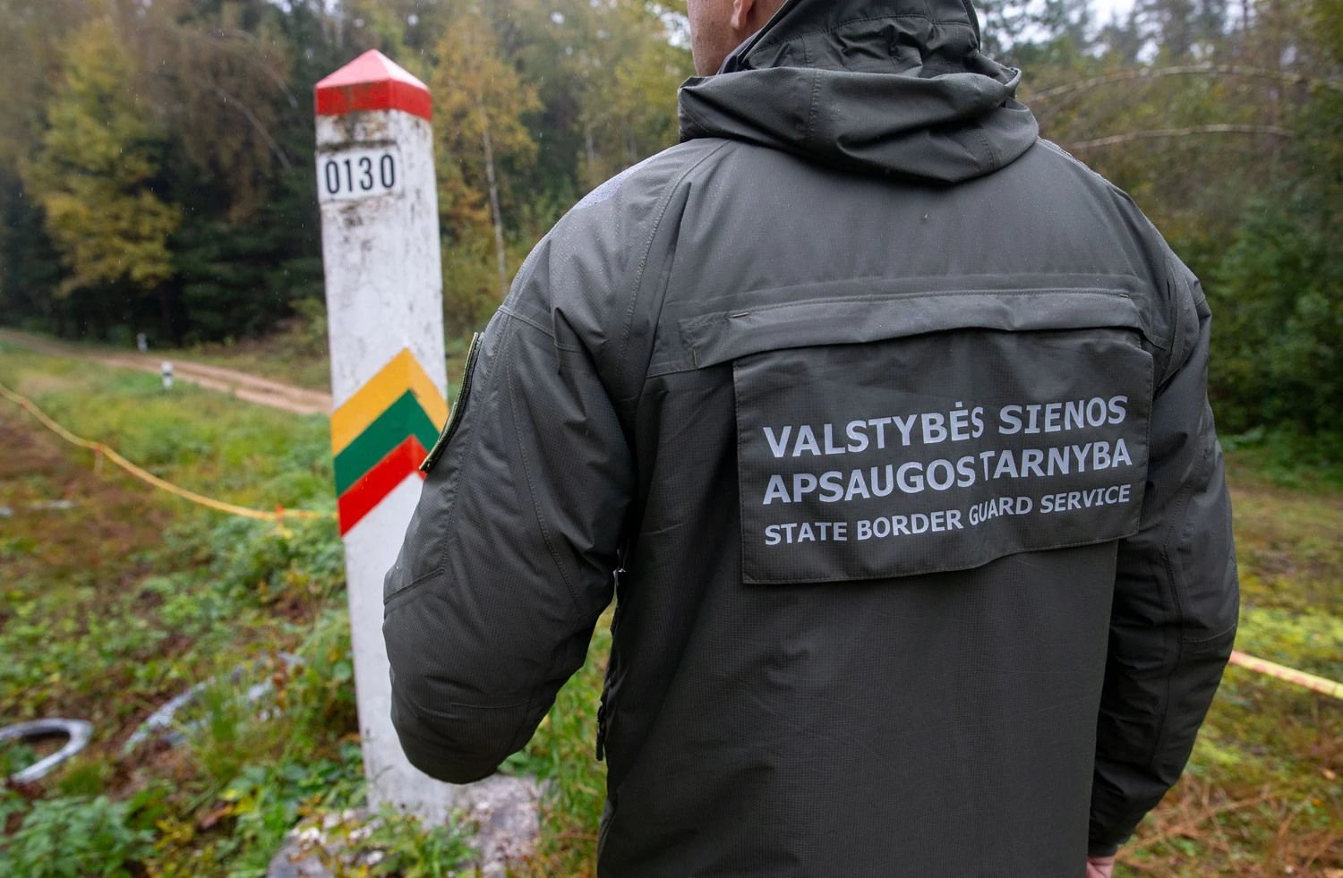 Lietuvos-Baltarusijos pasienis ties Latežeriu. Juditos Grigelytės (VŽ) nuotr.