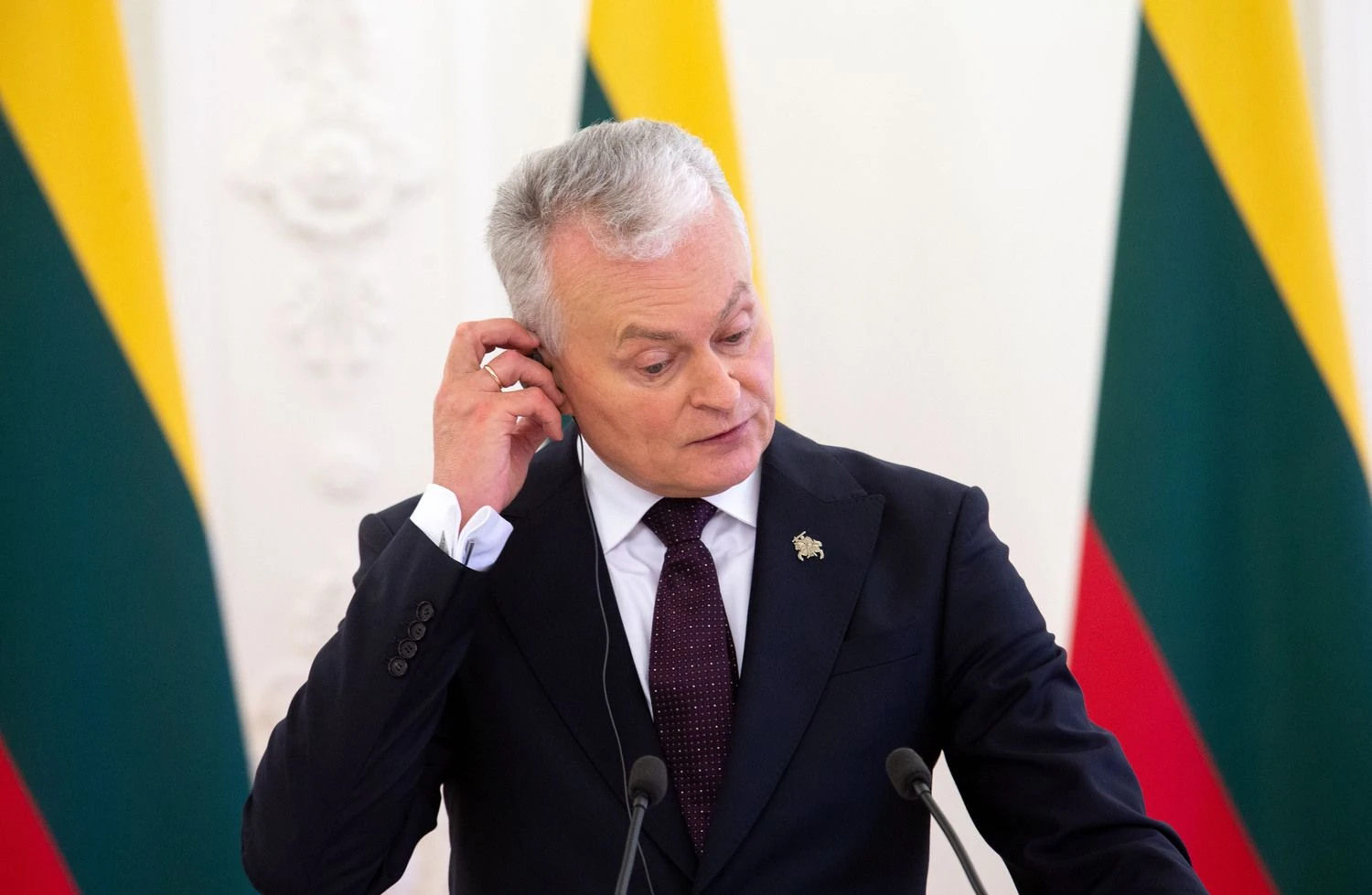 Gitanas Nausėda, Lietuvos Prezidentas. Juditos Grigelytės (VŽ) nuotr.
