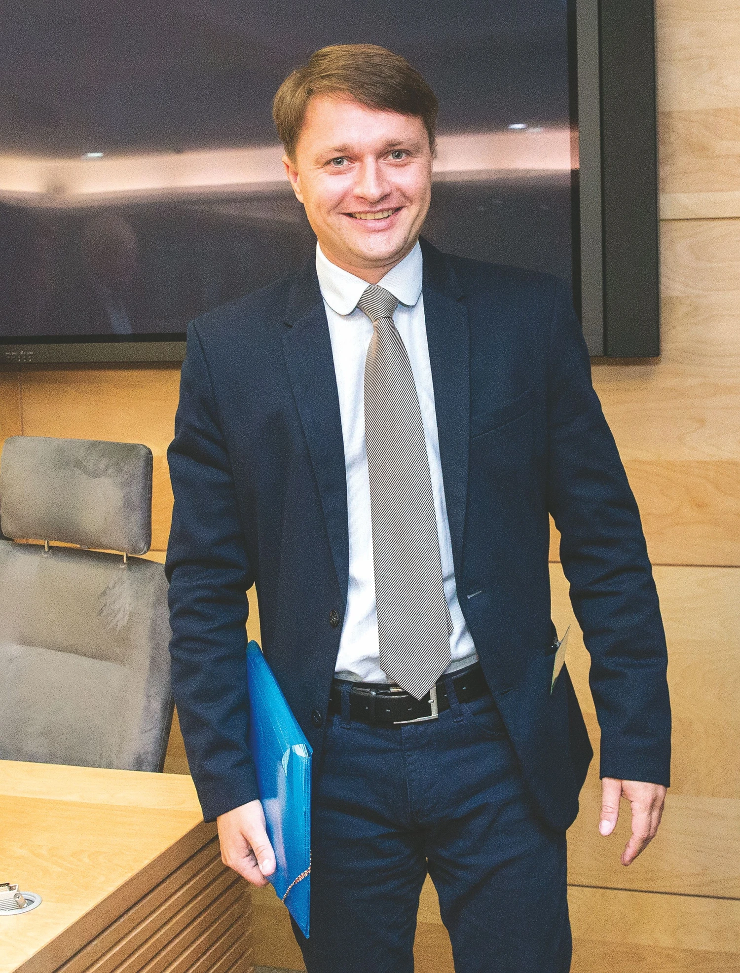 Dalius Krinickas, Aplinkos ministerijos Atliekų departamento direktorius: „Užstato dydžiai ir taros priėmimo sąlygos vienodinamos tam, kad vartotojui būtų patogiau“. 
juditos grigelytės (VŽ) nuotr.