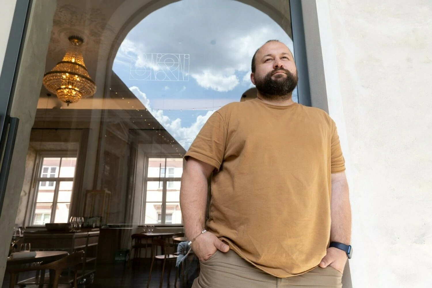 Andrius Kubilius, restorano „Nineteen18“ virtuvės šefas. Juditos Grigelytės (VŽ) nuotr.