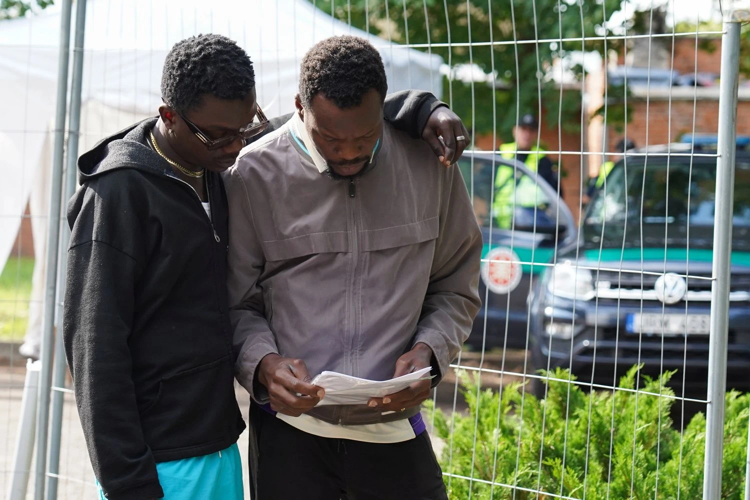 Migrantai apgyvendinimo centre Alytuje. „Reuters“/„Scanpix“/Janio Laizansio