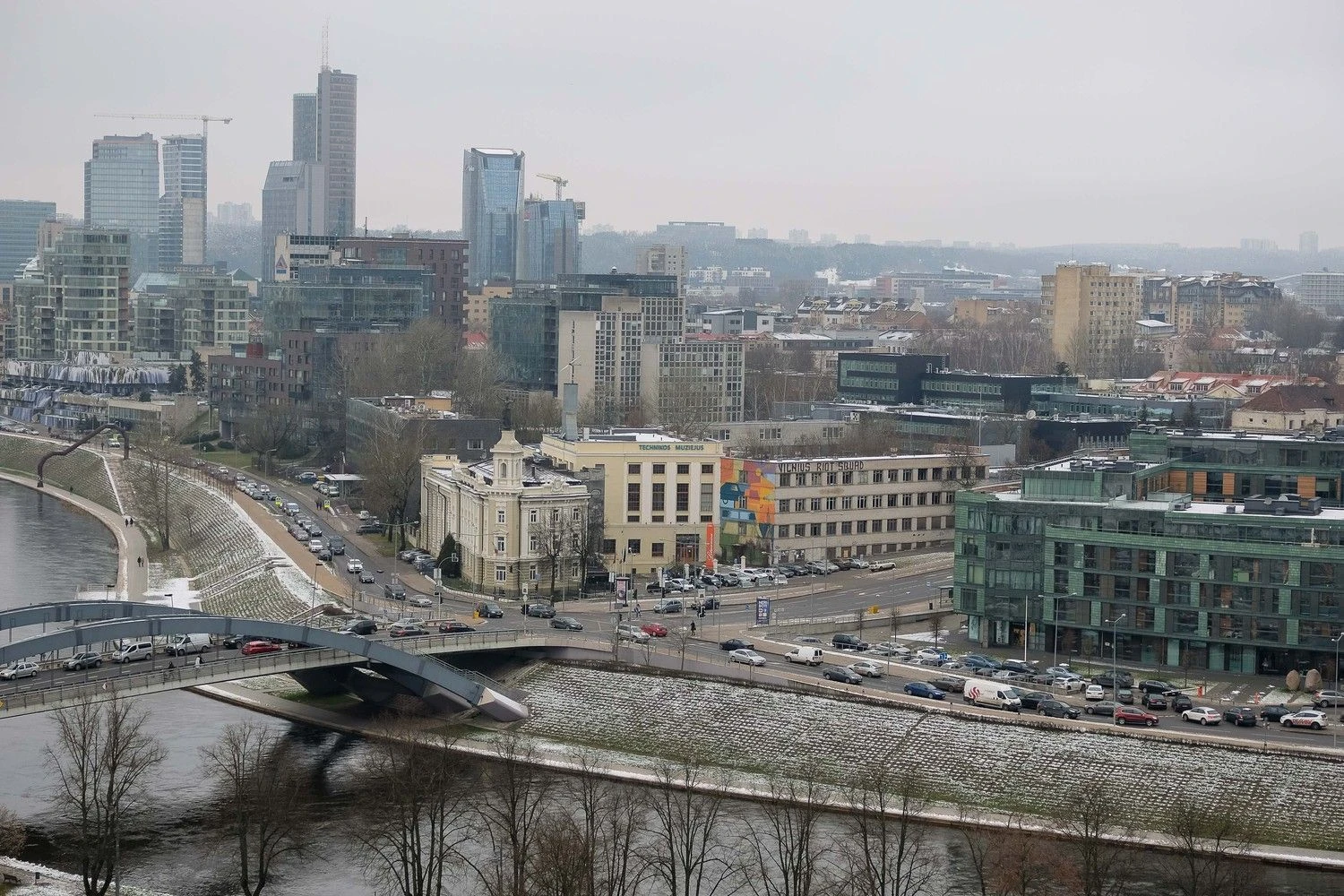 Vilniaus panorama nuo Gedimino kalno. Vladimiro Ivanovo (VŽ) nuotr.