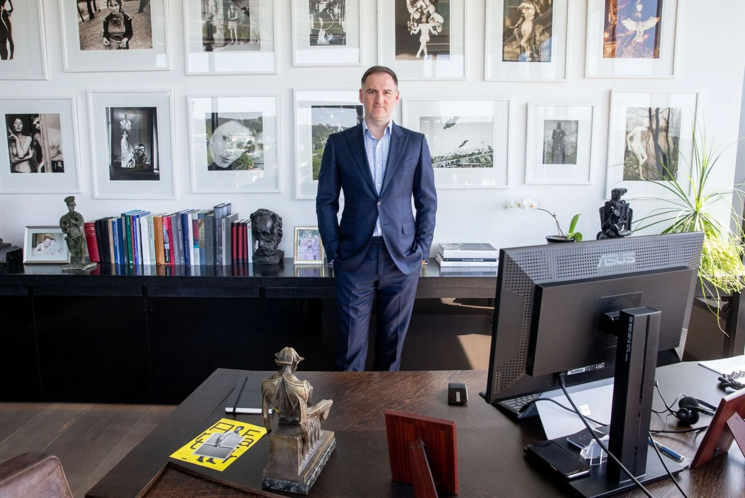 Vilius Kavaliauskas, integruotų verslo paslaugų tiekimo grupės „Lewben“ vadovas, meno mecenatas, „Equite“ steigėjas ir generalinis direktorius. Juditos Grigelytės (VŽ) nuotr.