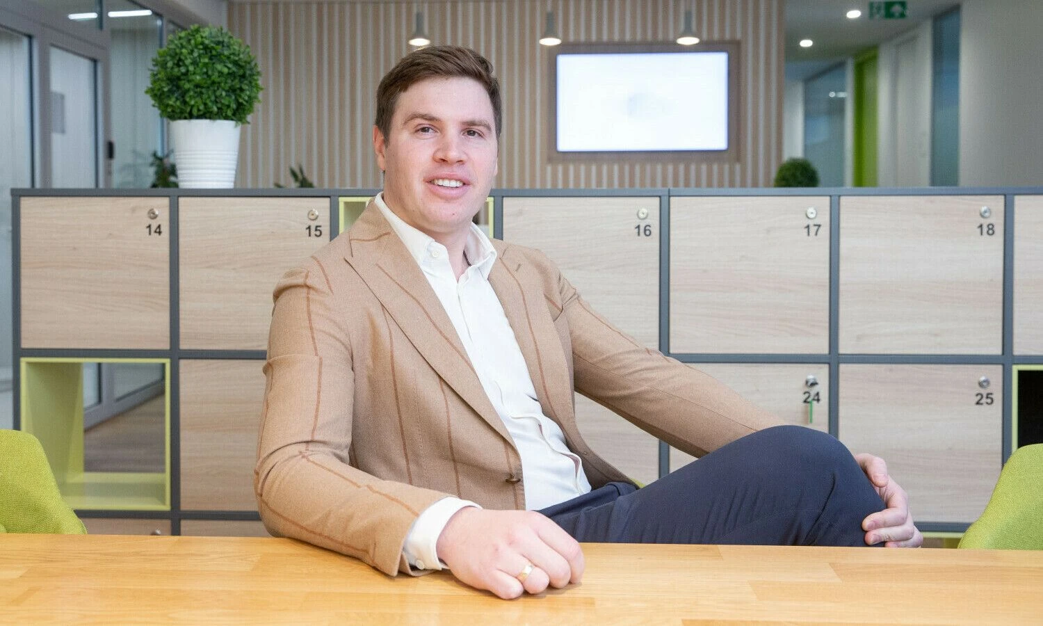 Dainius Šilkaitis, įmonės „Forex Faktorius“ vadovas. Juditos Grigelytės (VŽ) nuotr.