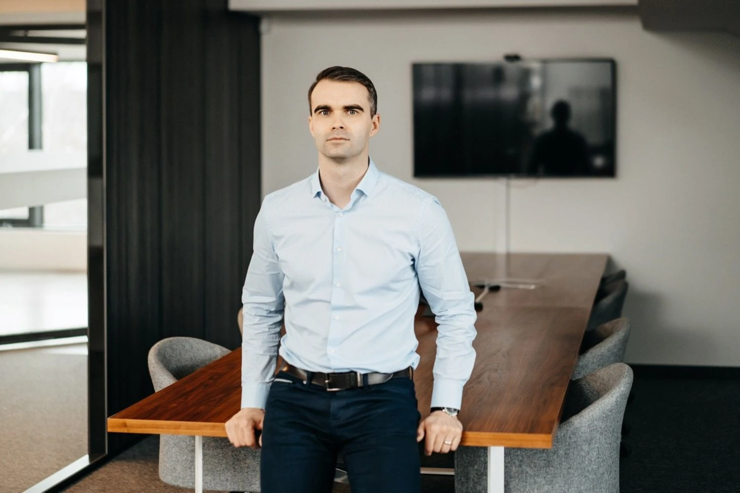 JAV programavimo paslaugų įmonės „Devbridge“ viceprezidentas ir Lietuvos padalinio vadovas Viktoras Gurgždys.