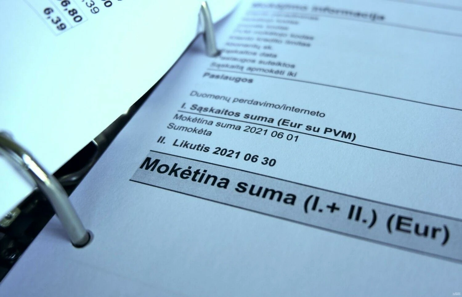 Finansai, sąskaitos. Juditos Grigelytės (VŽ) nuotr.