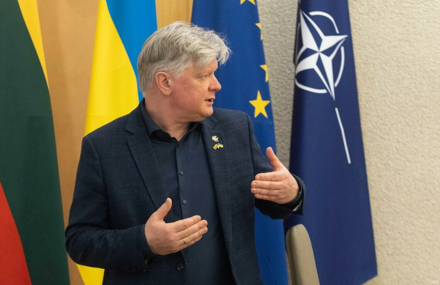Kęstutis Navickas, žemės ūkio ministras. Juditos Grigelytės (VŽ) nuotr.