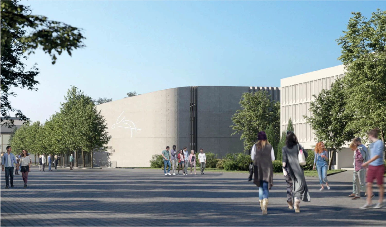 „Musculus“ projekto („Archas“) vizualizacija.