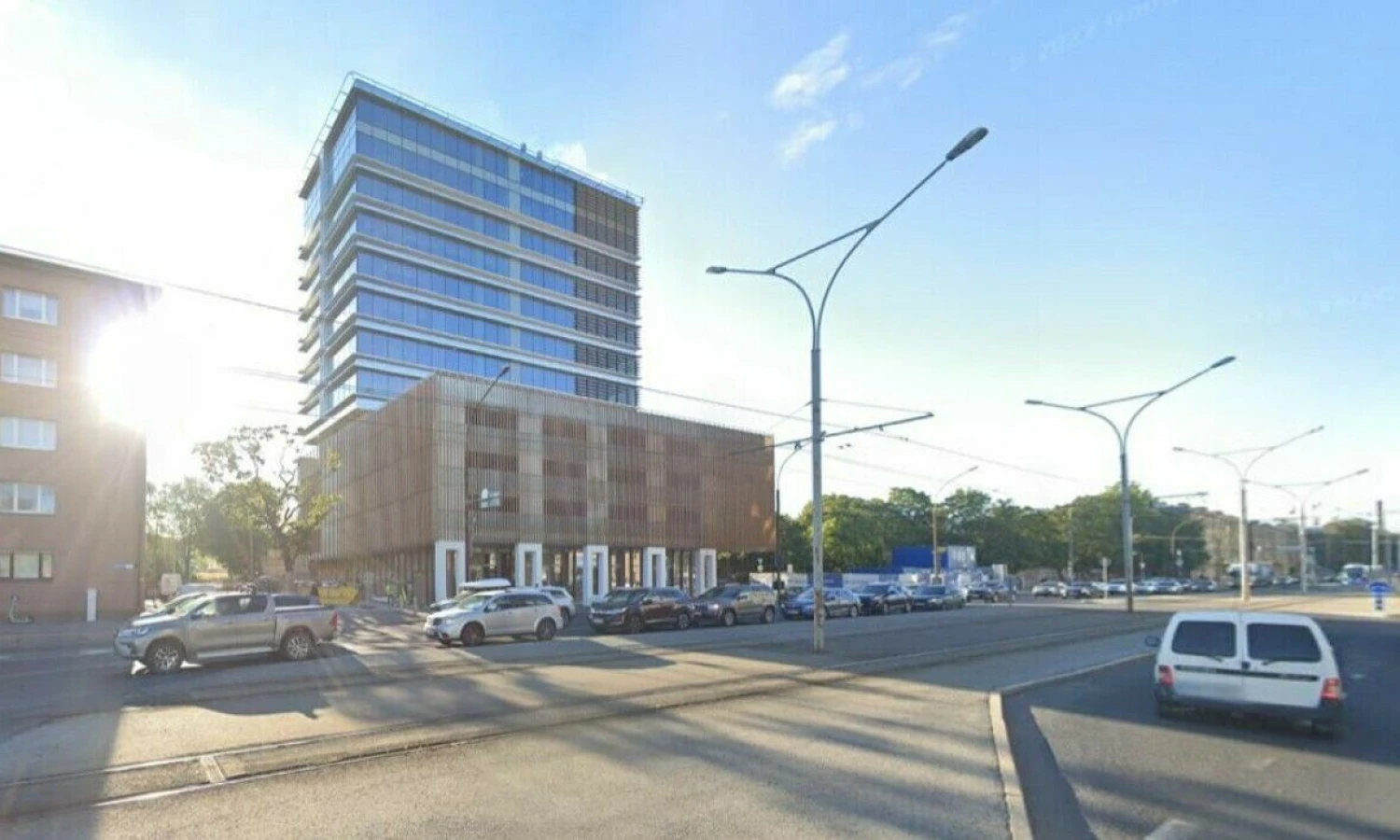 Pastatas Pernu g., Taline. „Google Street View“ nuotrauka.