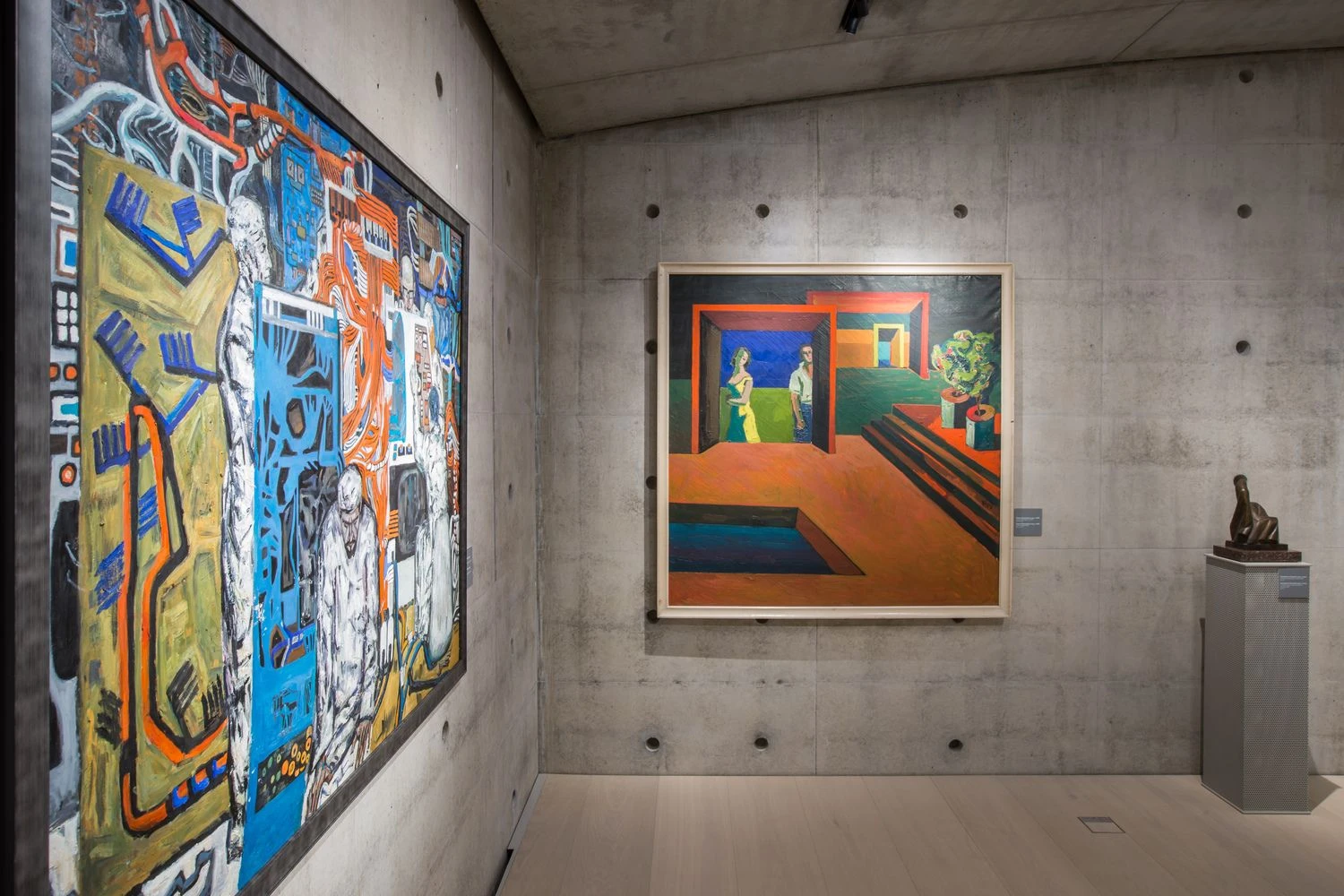 Paroda „Laisvėje ir nelaisvėje. Lietuvos dailė 1945–1990“ Lietuvos meno pažinimo centre „Tartle“. Andriaus Stepankevičiaus nuotr. 