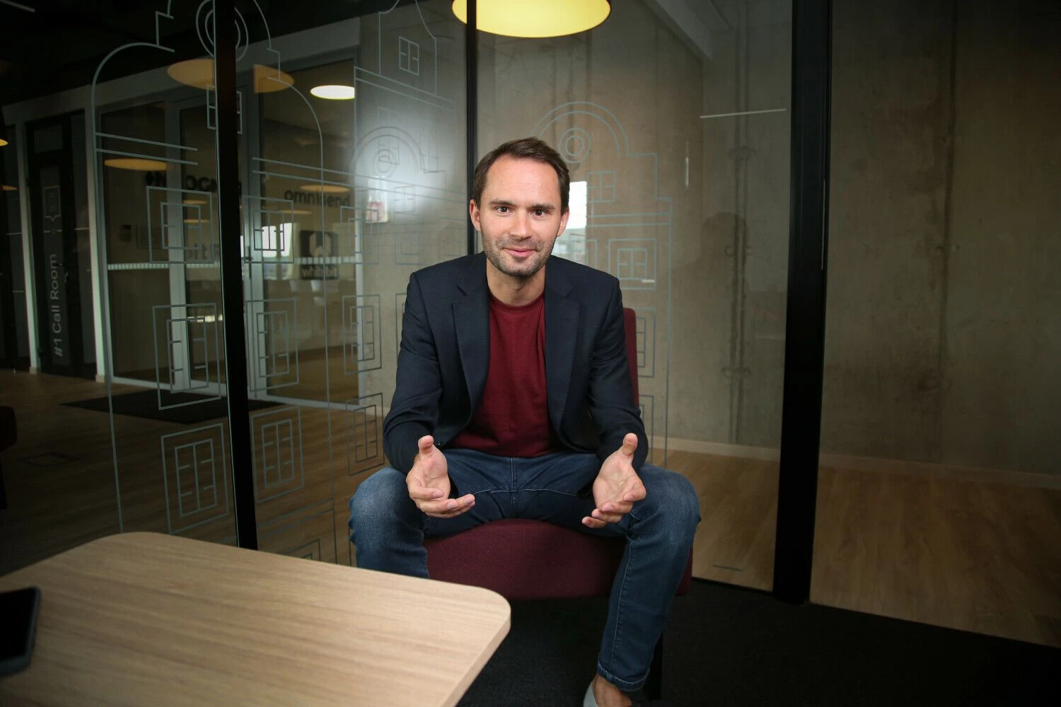 Rytis Laurinavičius, „Omnisend“ vadovas ir vienas įkūrėjų. Vladimiro Ivanovo (VŽ) nuotr.