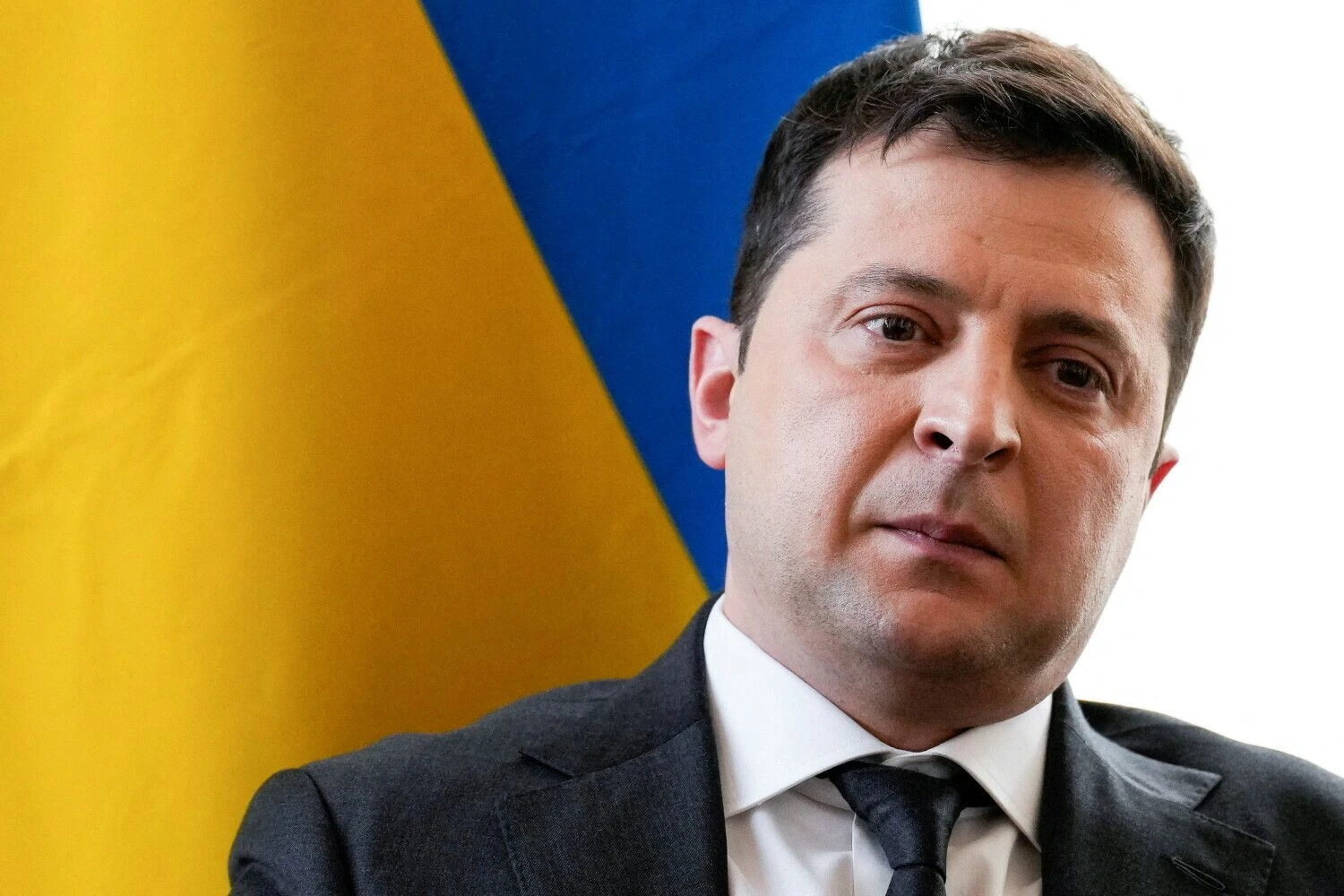 Ukrainos prezidentas Volodymyras Zelenskis. AP / „Scanpix“ nuotr.