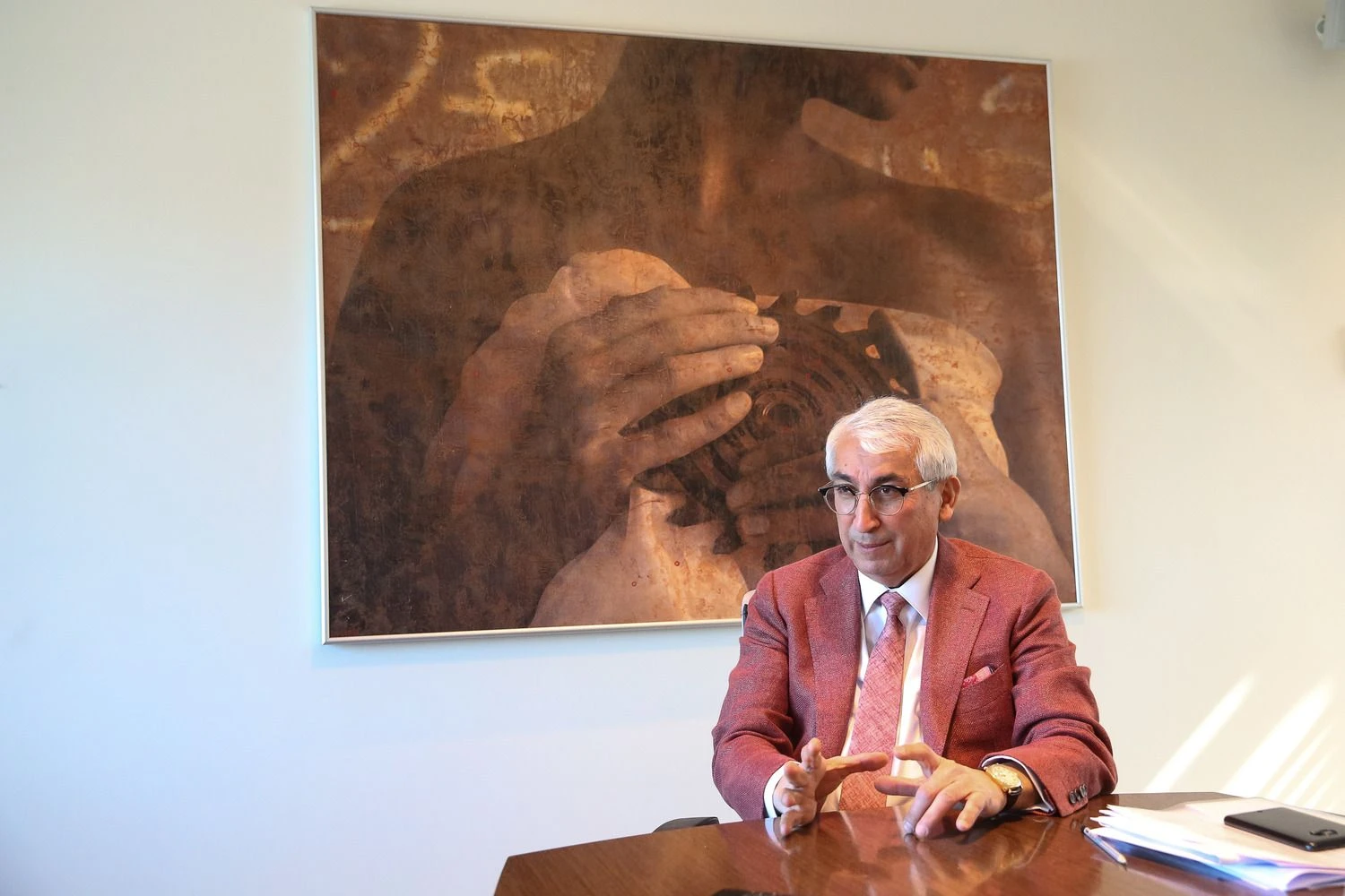 Idrakas Dadašovas, „Penkių kontinentų“ įmonių grupės valdybos pirmininkas. Vladimiro Ivanovo (VŽ) nuotr.