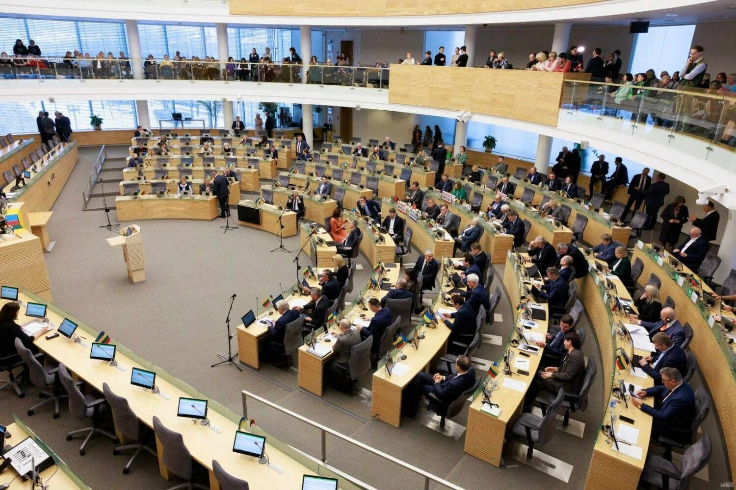 Biudžeto priėmimas seime. Vladimiro Ivanovo (VŽ) nuotr.