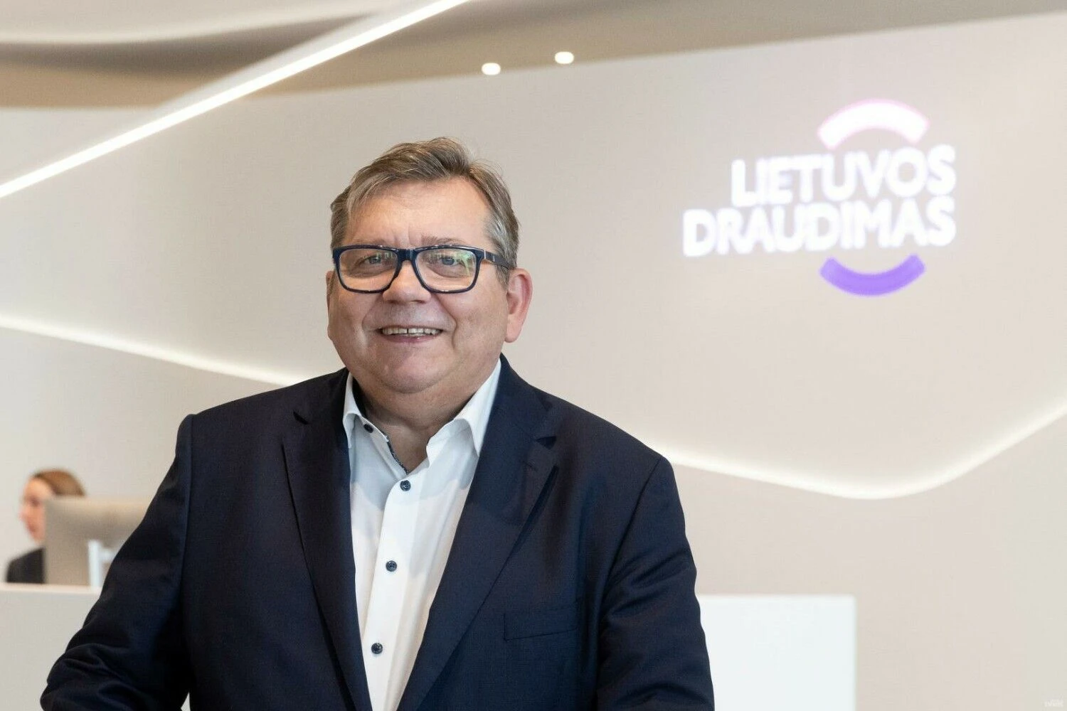Kęstutis Šerpytis, „Lietuvos draudimo“ generalinis direktorius. Juditos Grigelytės (VŽ) nuotr.
