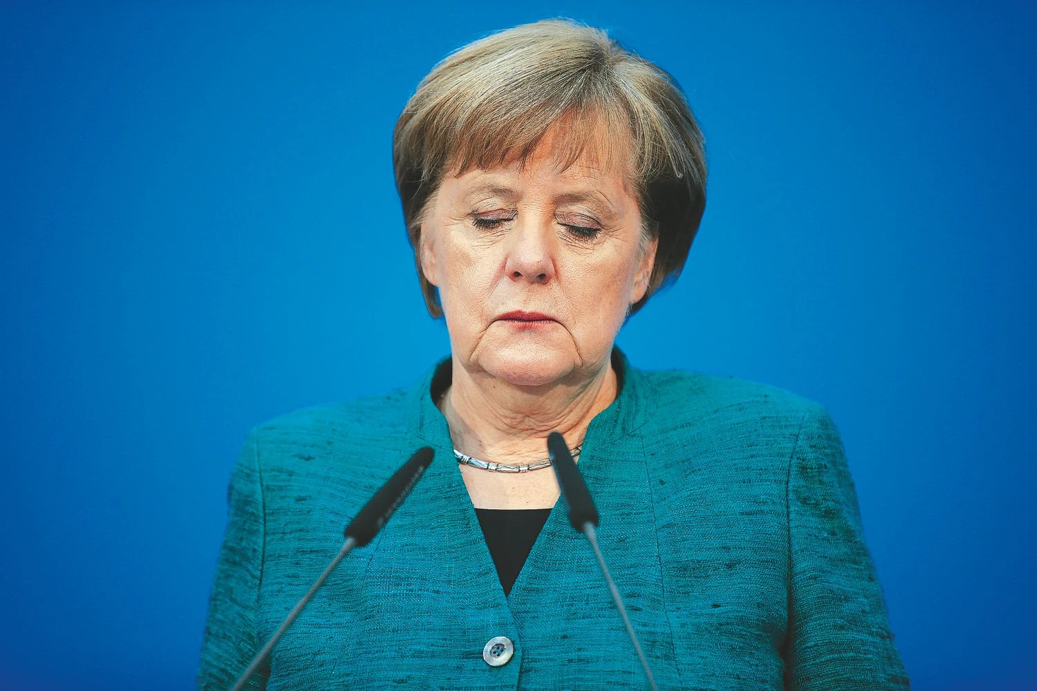 Vokietijos kanclerė Angela Merkel. Axelio Schmidto („Reuters“ / „Scanpix“) nuotr.
