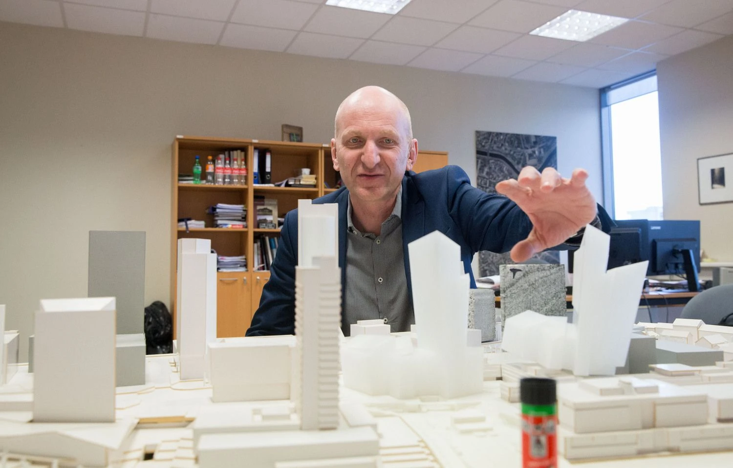 Mindaugas Pakalnis, vyriausiasis Vilniaus architektas. Juditos Grigelytės (VŽ) nuotr.