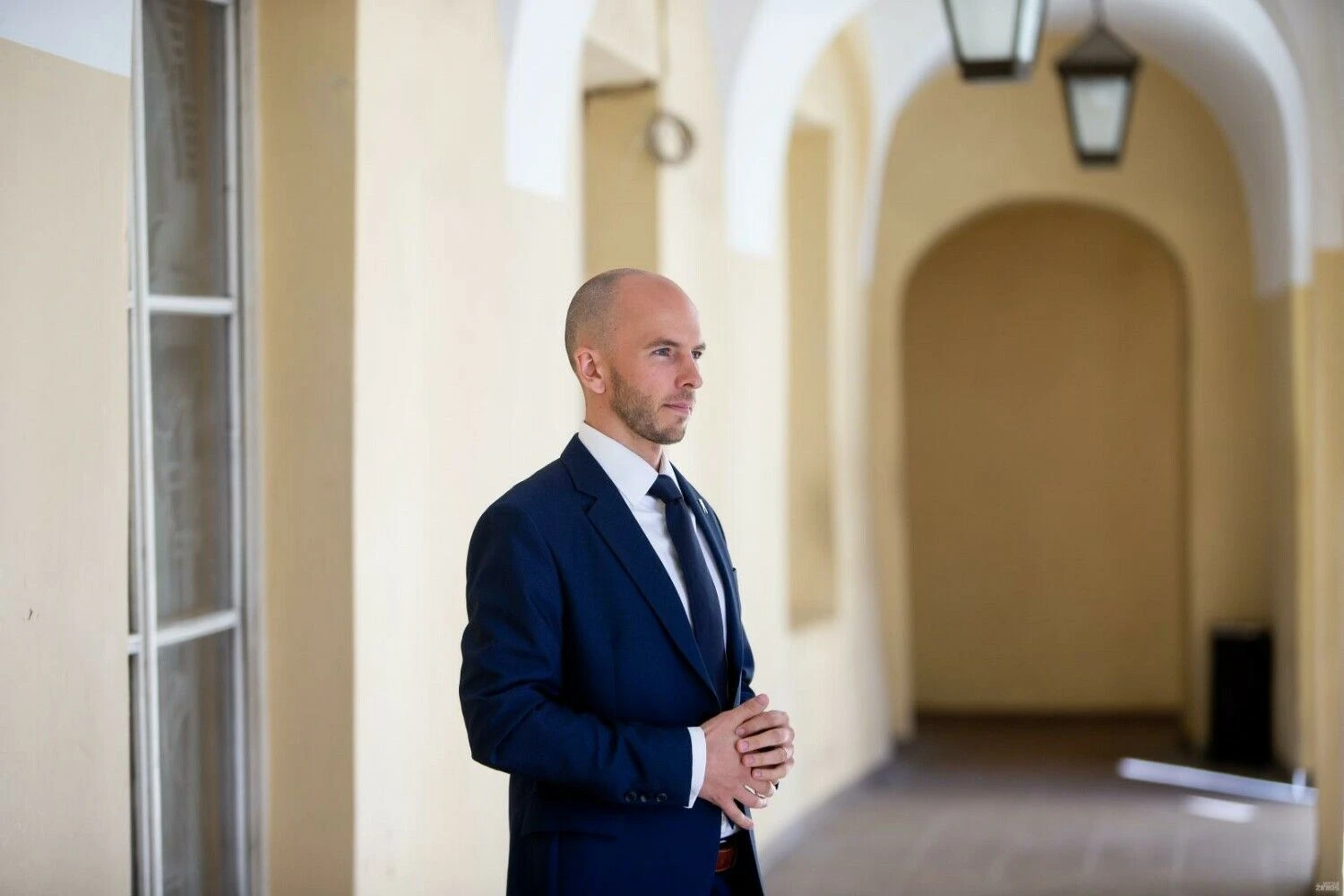 Justinas Noreika, Vilniaus universiteto fondo direktorius. Vladimiro Ivanovo (VŽ) nuotr.