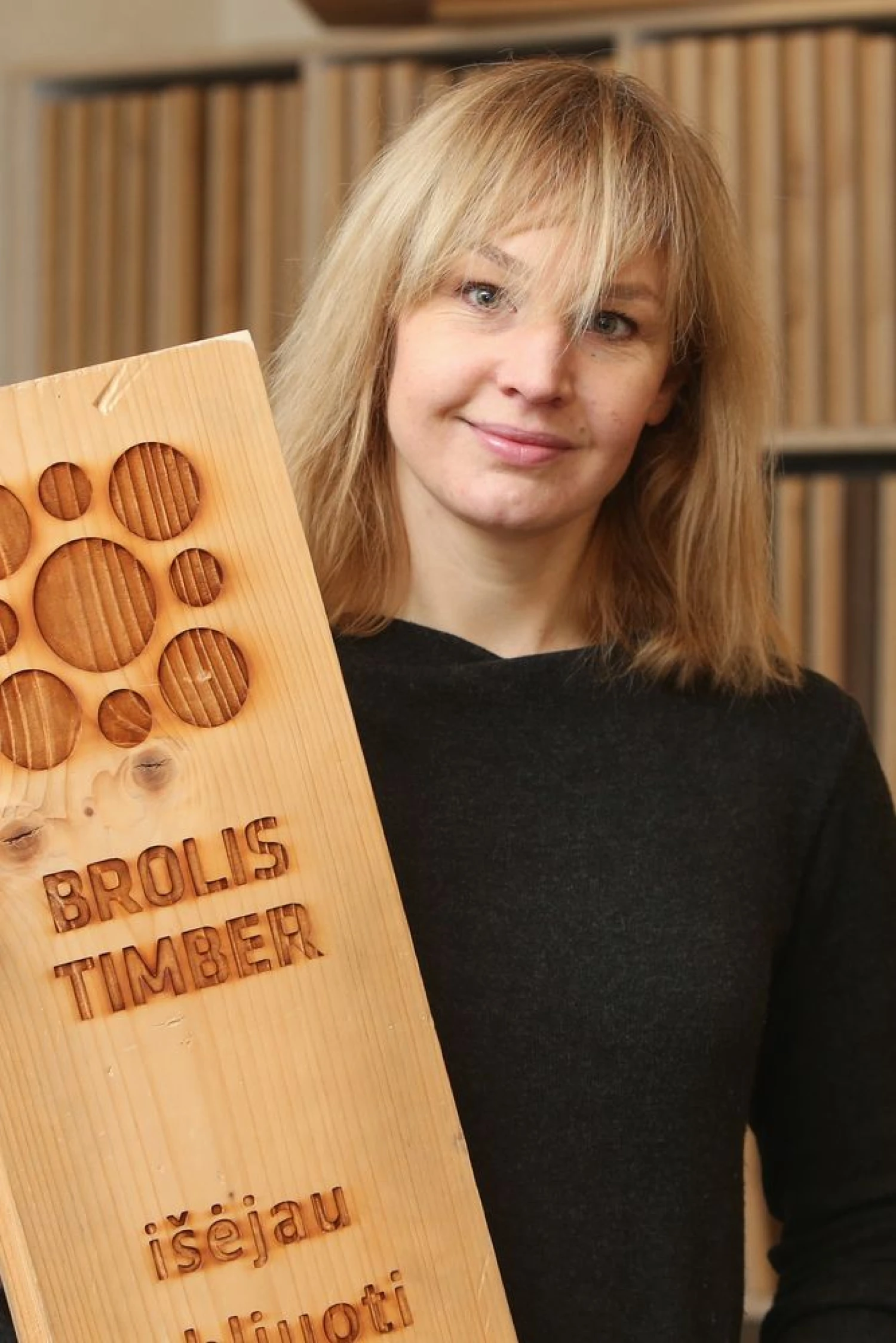 Ingrida Vizbaraitė, UAB „Brolis Timber“ direktorė. Vladimiro Ivanovo (VŽ) nuotr.