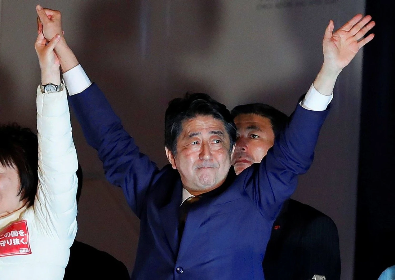 Shinzo Abe, Japonijos premjeras. Kim Kyung-Hoono (Reuters / Scanpix) nuotr.