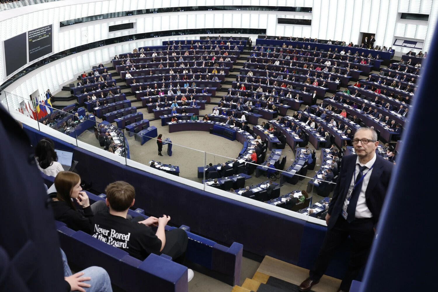 Europos Parlamentas. Jeano-Francois Badiaso (AP/„Scanpix“) nuotr.