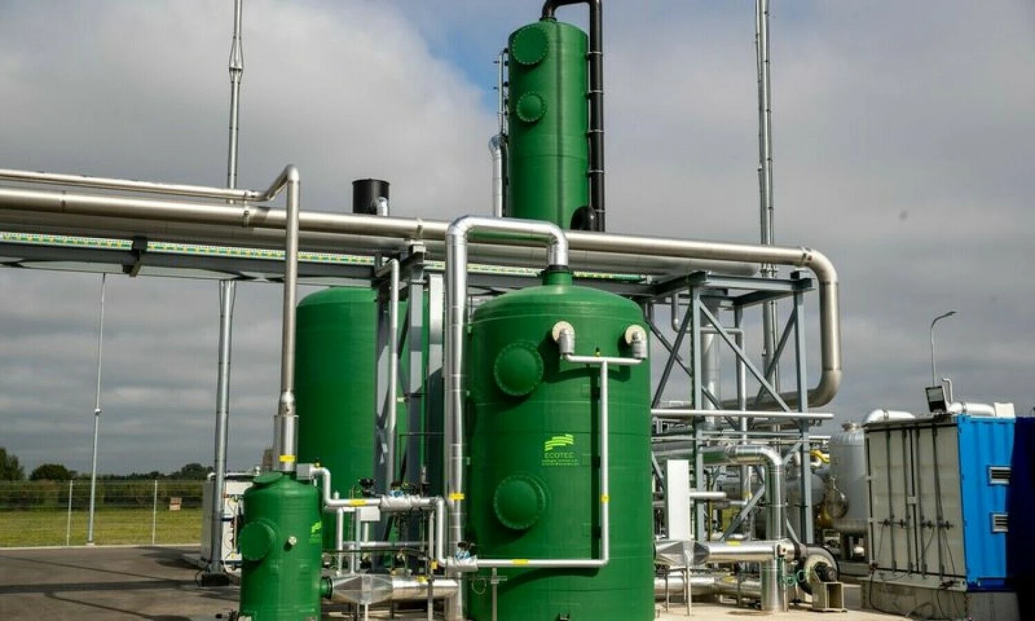 „Tube Green“ biometano gamykla. Įmonės nuotr.