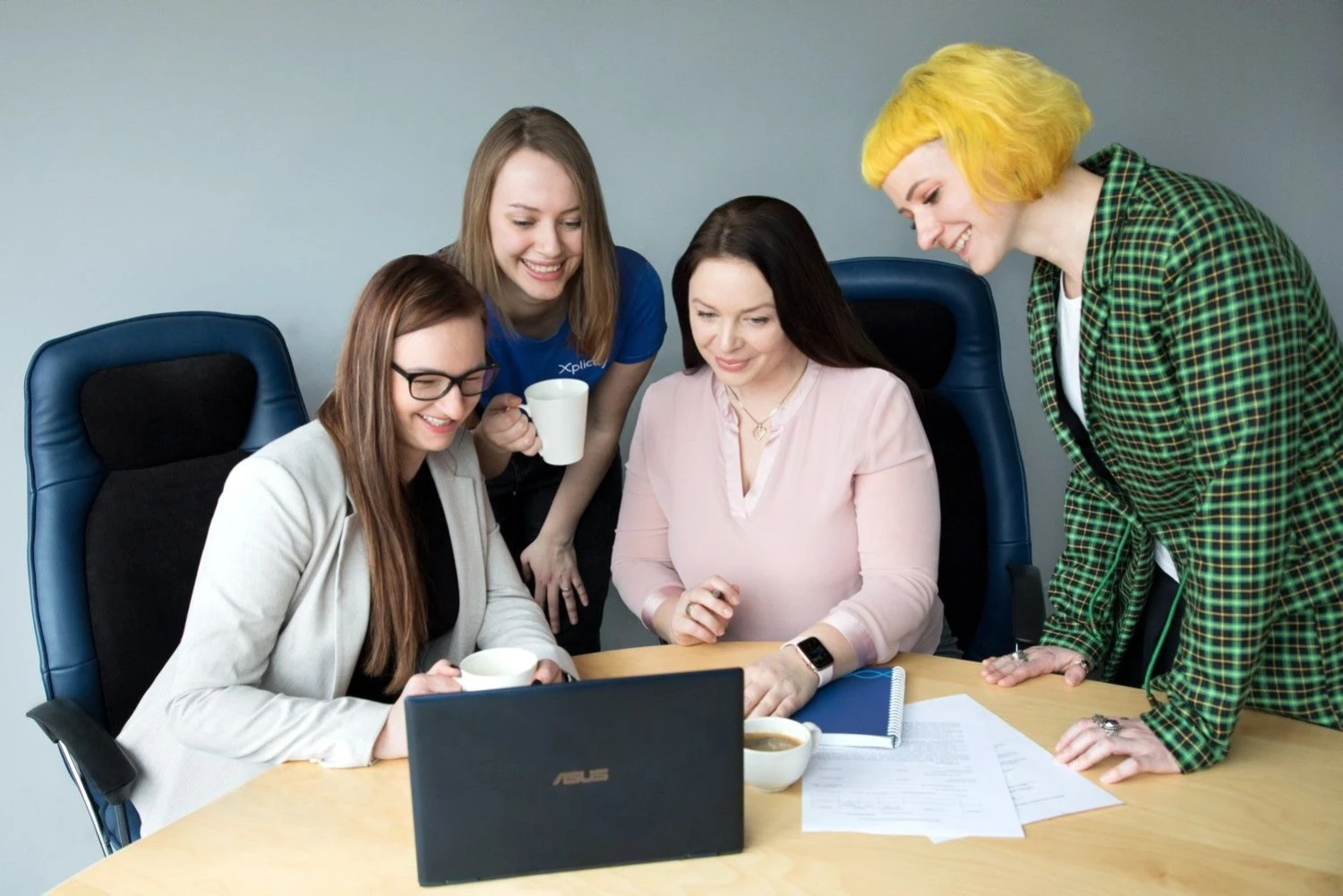 Xplicity komanda, Eglė Lučinskienė, Alina Laukienė, Karolina Licė ir Eglė Aleksandravičiūtė.