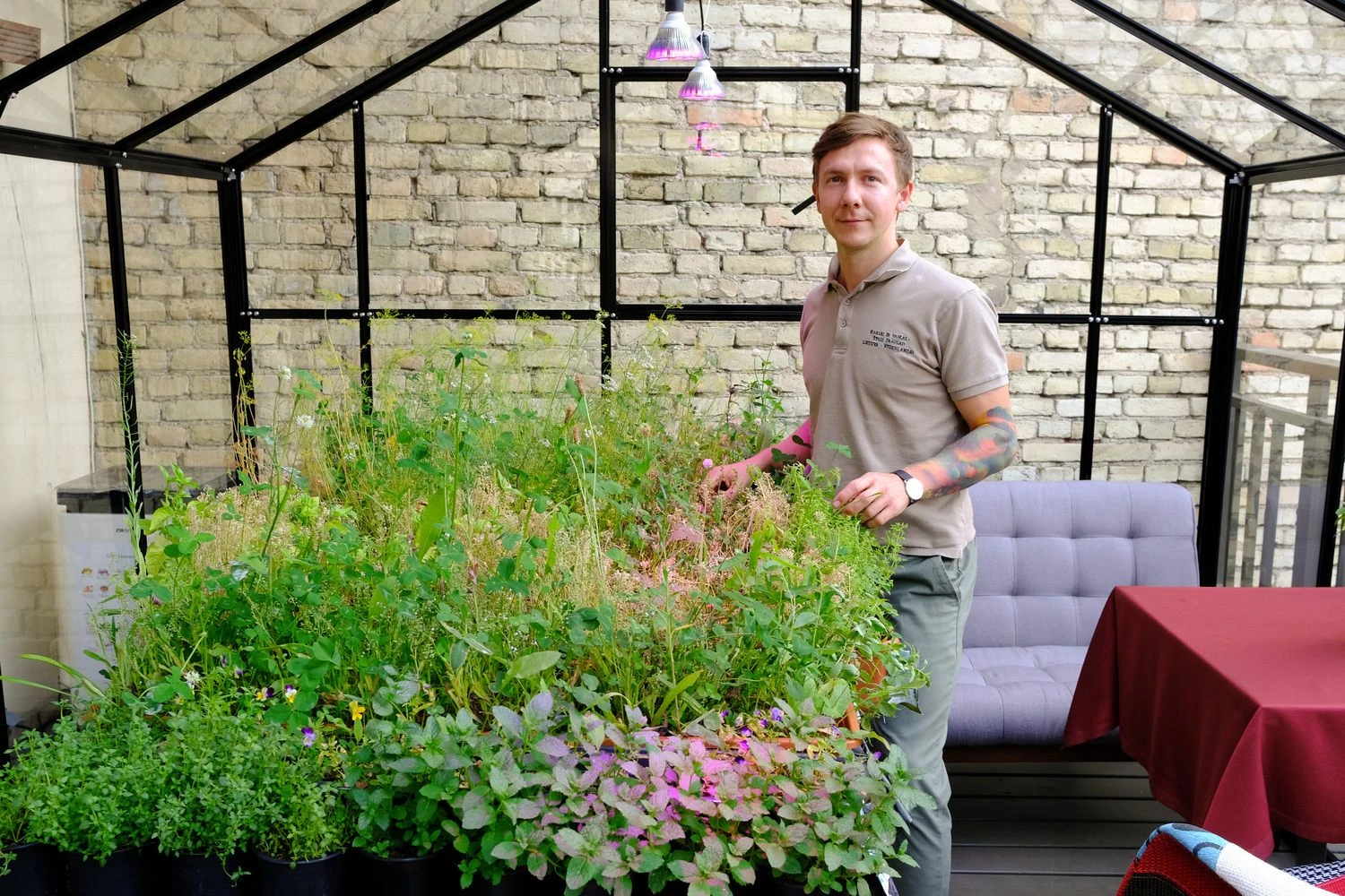 Virtuvės šefas Deivydas Praspaliauskas. Vladimiro Ivanovo (VŽ) nuotr.