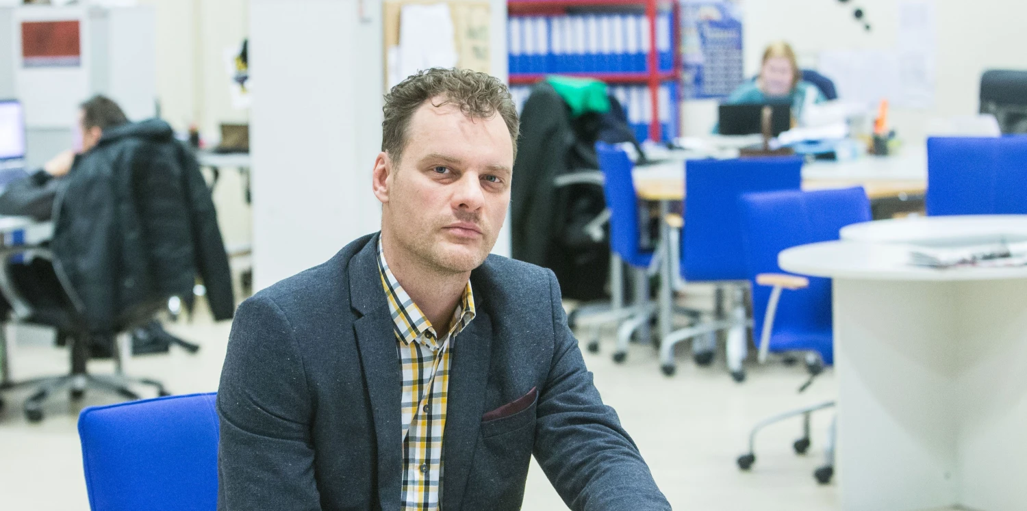 Paulius Tamulionis, ryšių su visuomene agentūros "Idea prima" vadovas ir partneris. Juditos Grigelytės (VŽ) nuotr.
