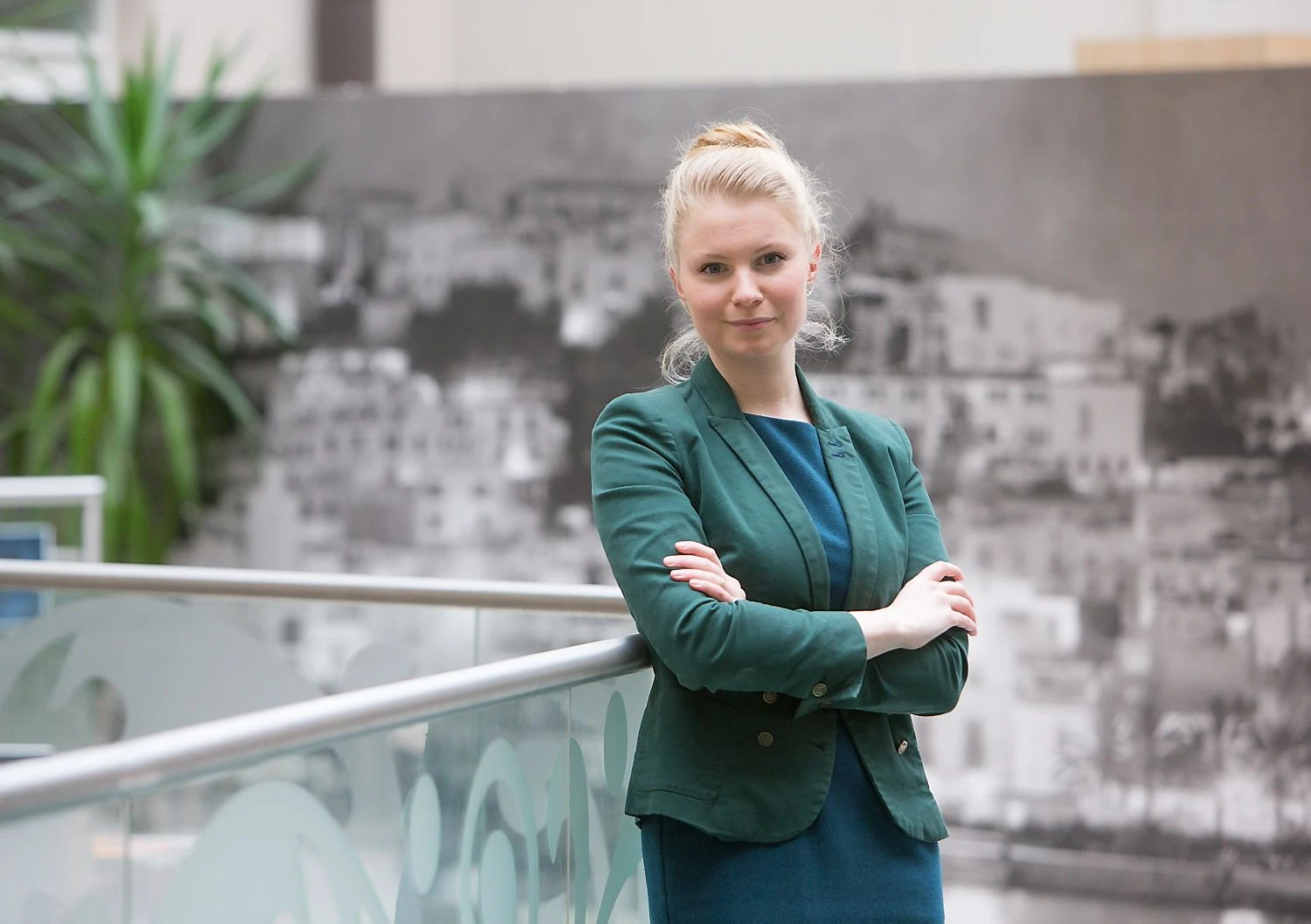 Kotryna Stankutė-Jaščemskienė, GLL vadovė: „Norint pakylėti valstybės įmones į kitą lygį, manau , negalima palikti už borto užsienyje išsilavinimą ir patirtį įgijusių profesionalų, kurie nemokamai galėtų perteikti savo žinias, pasidalinti vertingais kontaktais“. Juditos Grigelytės (VŽ) nuotr.