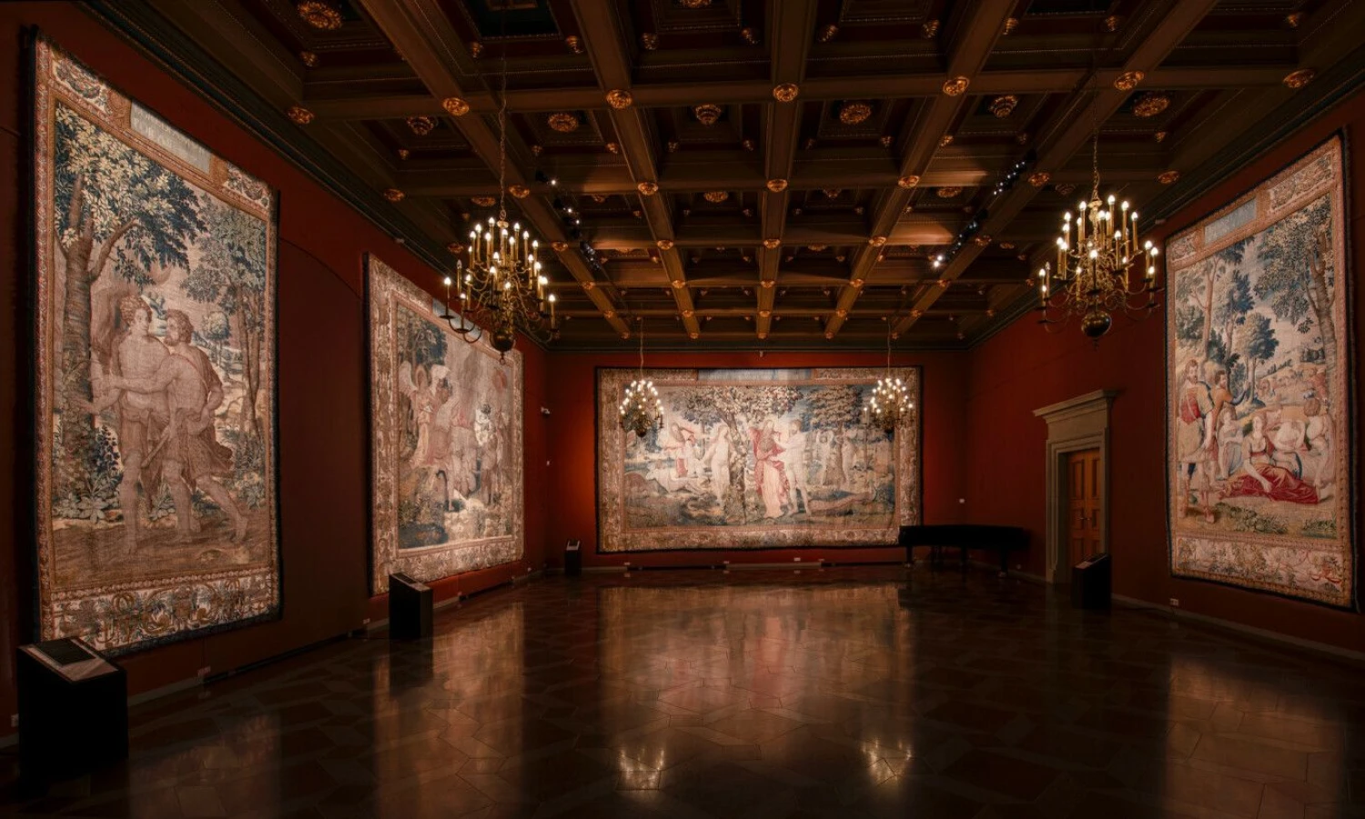 Žygimanto Augusto gobelenų kolekcijos paroda. Valdovų rūmų muziejaus nuotr.