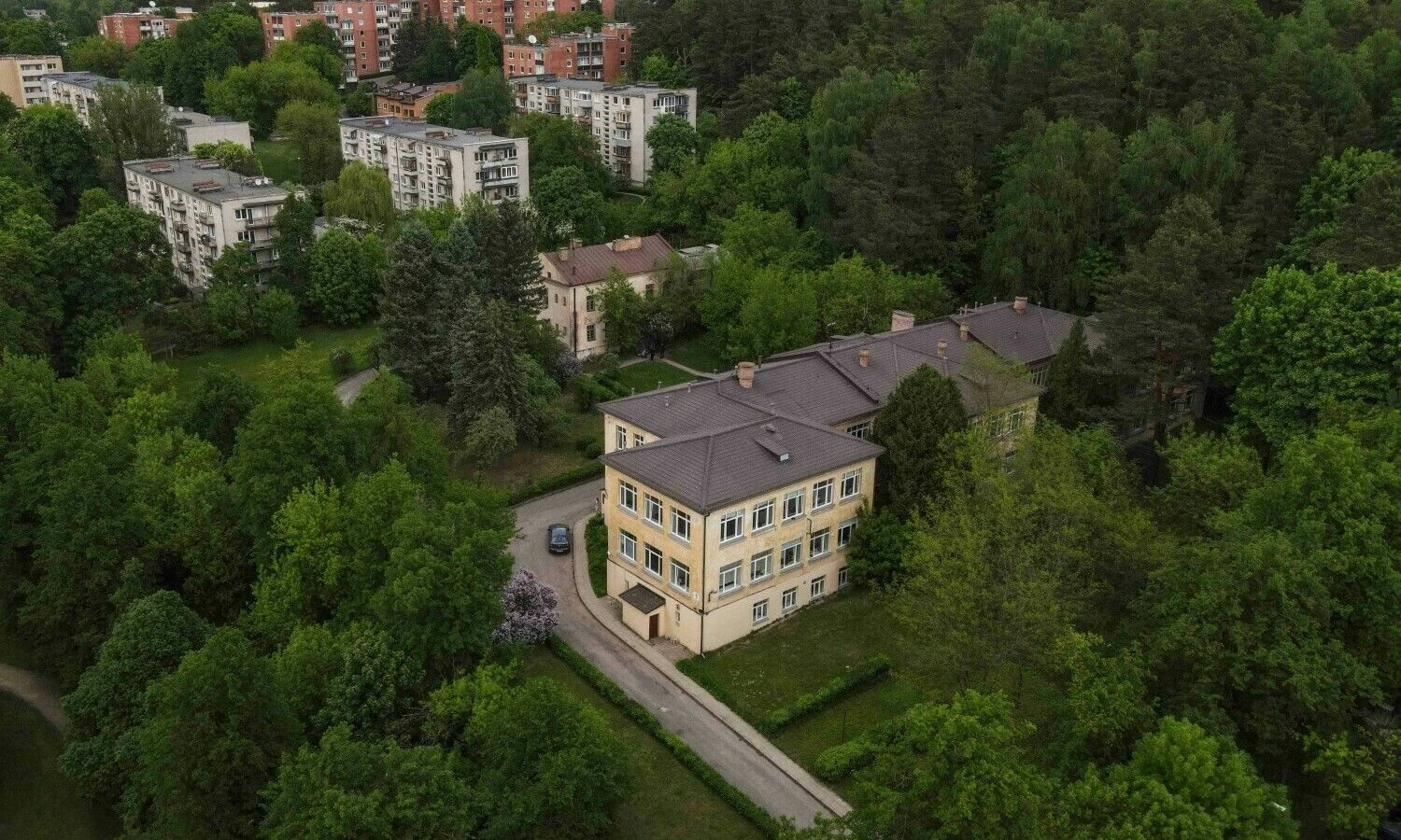 Įsigytas žemės sklypas. Bendrovės nuotr.